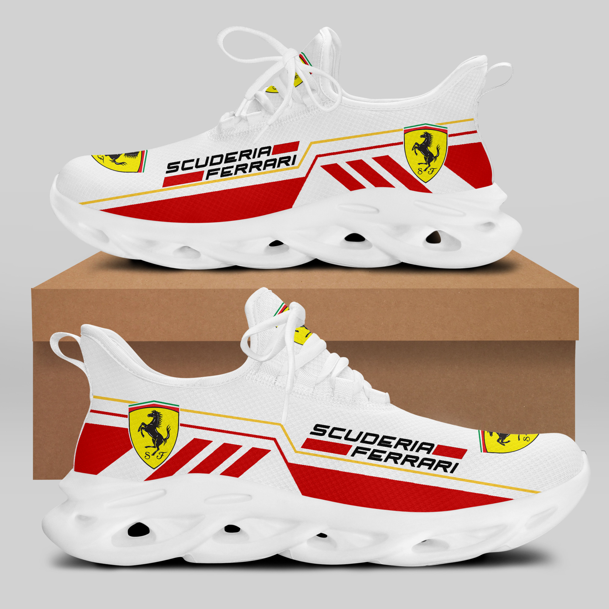 Ferrari Sneaker Running Shoes Ver 32 - Famjoys Ferrari Sneaker Running Shoes Ver 32 - Famjoys