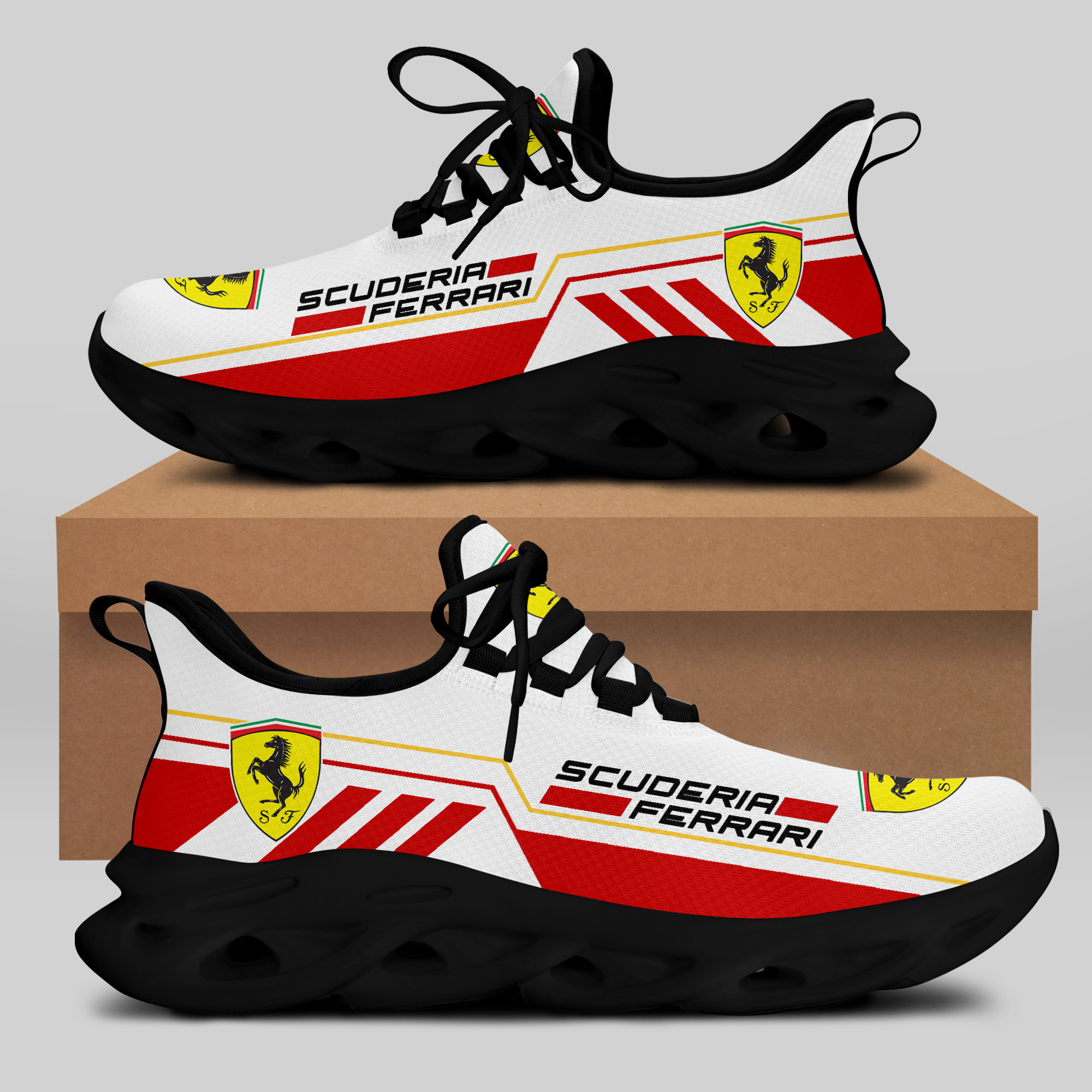 Ferrari Sneaker Running Shoes Ver 32 - Famjoys Ferrari Sneaker Running Shoes Ver 32 - Famjoys