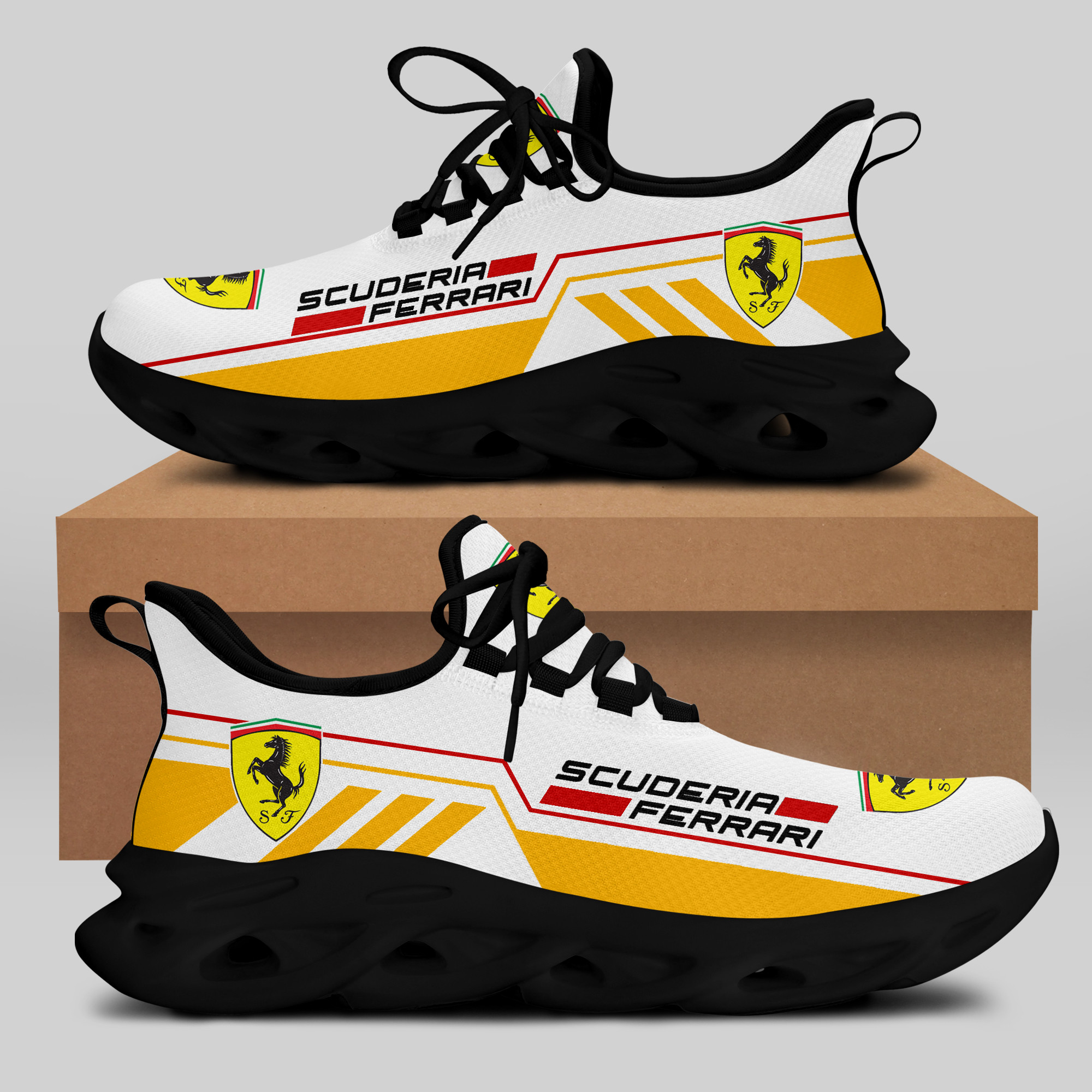 Ferrari Sneaker Running Shoes Ver 35 - Famjoys Ferrari Sneaker Running Shoes Ver 35 - Famjoys