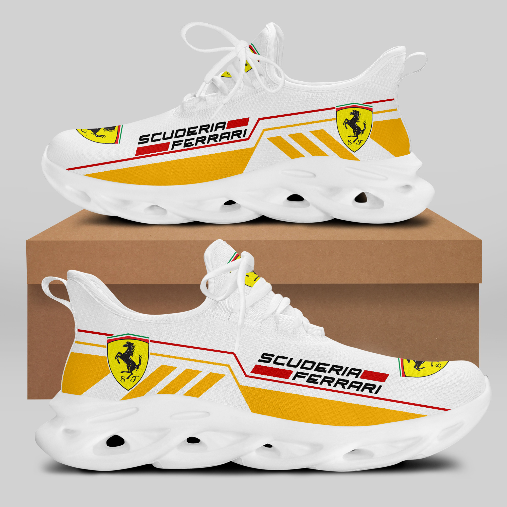 Ferrari Sneaker Running Shoes Ver 35 - Famjoys Ferrari Sneaker Running Shoes Ver 35 - Famjoys