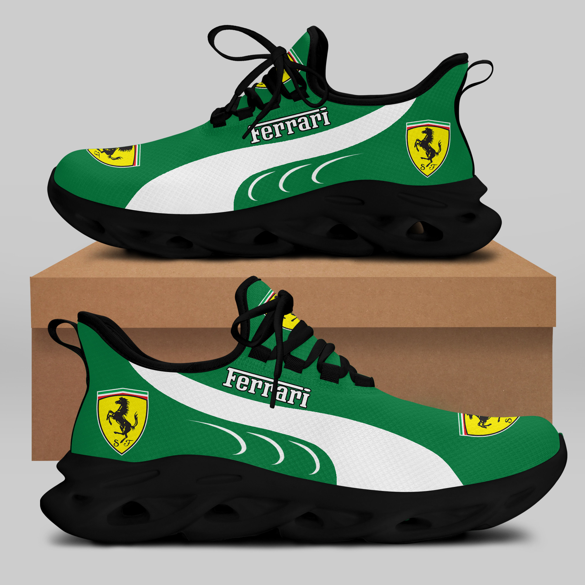 Ferrari Sneaker Running Shoes Ver 8 - Famjoys Ferrari Sneaker Running Shoes Ver 8 - Famjoys