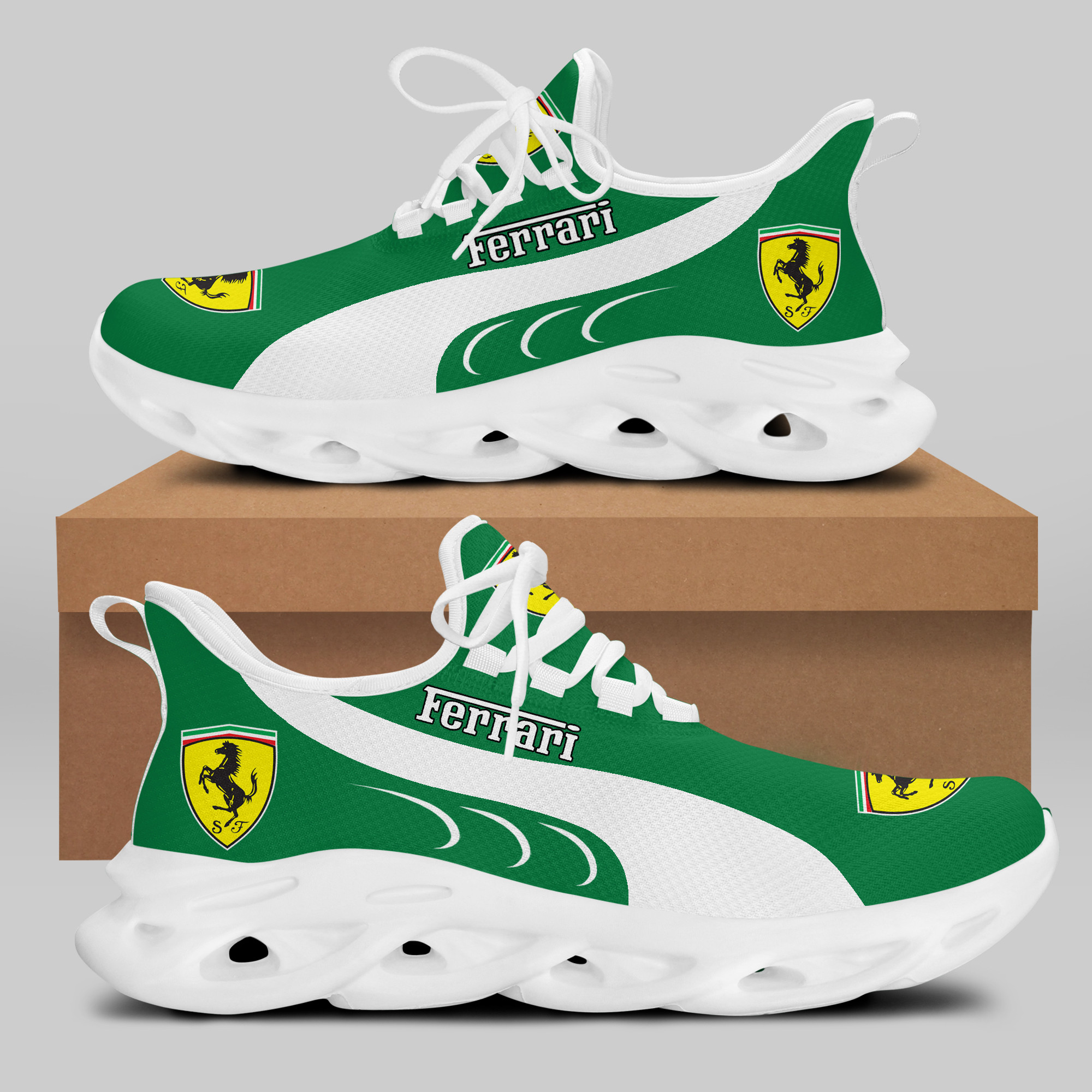 Ferrari Sneaker Running Shoes Ver 8 - Famjoys Ferrari Sneaker Running Shoes Ver 8 - Famjoys