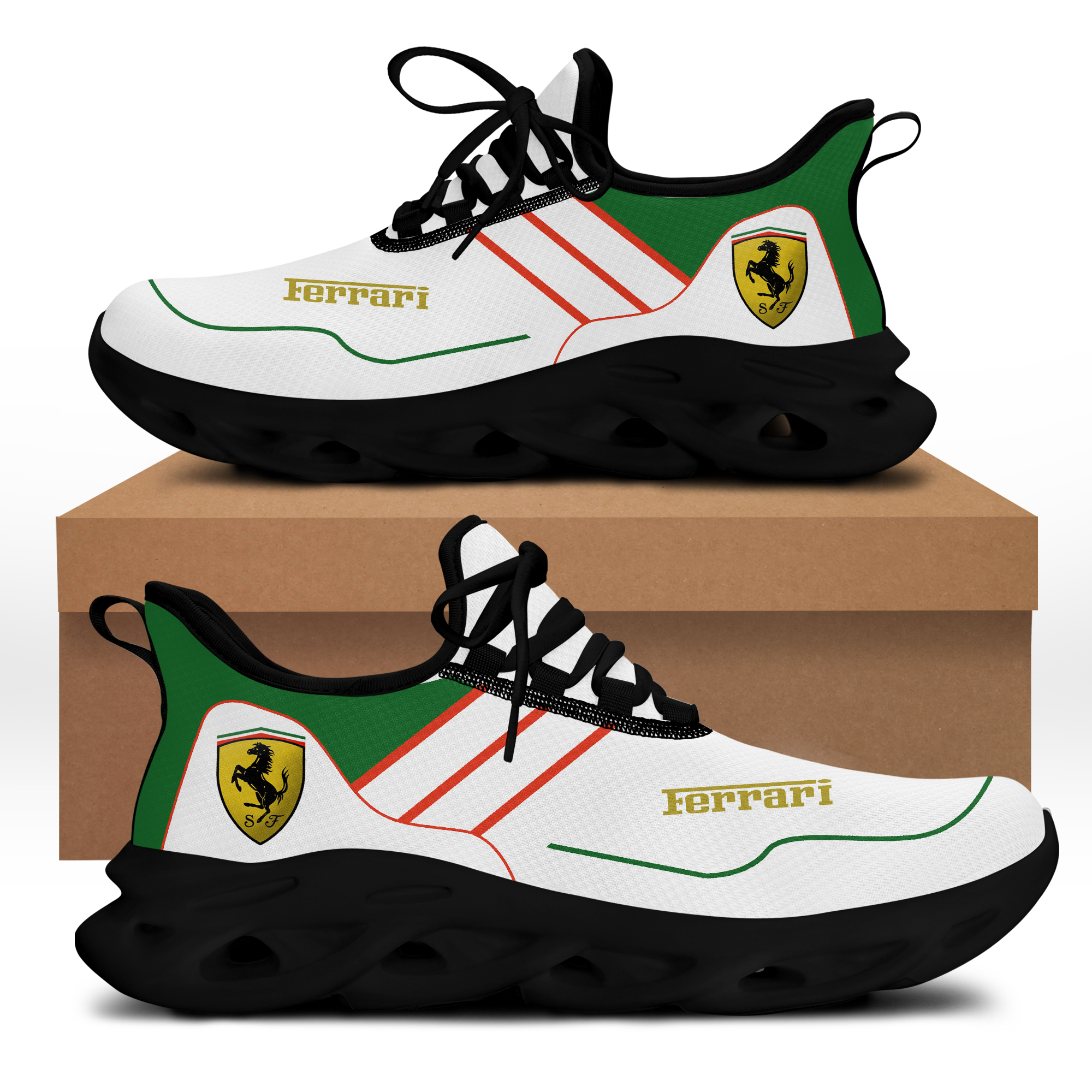 Ferrari Sneakers Shoes - Famjoys Ferrari Sneakers Shoes - Famjoys