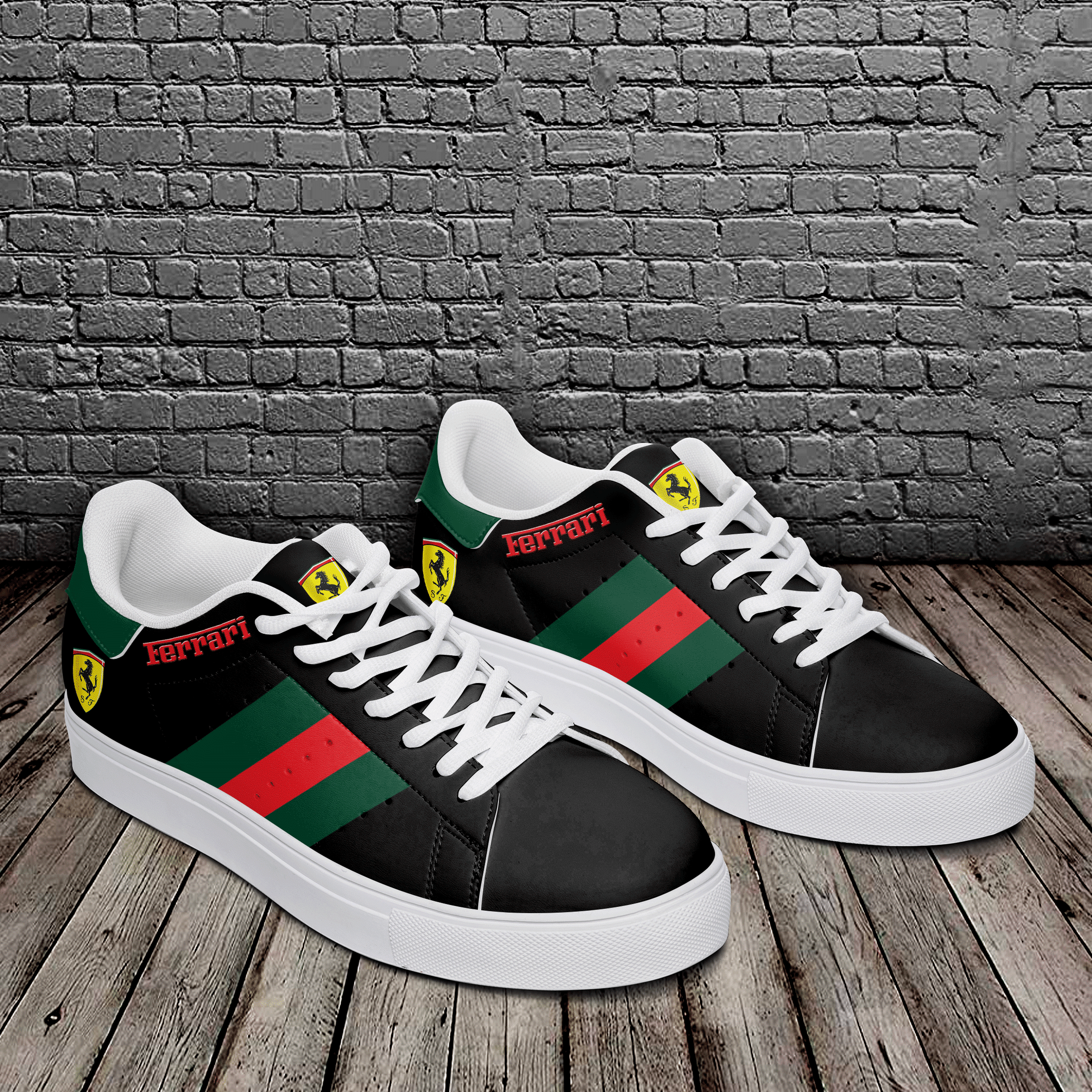 FERRARI Sneakers Shoes Ver 10 - Famjoys FERRARI Sneakers Shoes Ver 10 - Famjoys