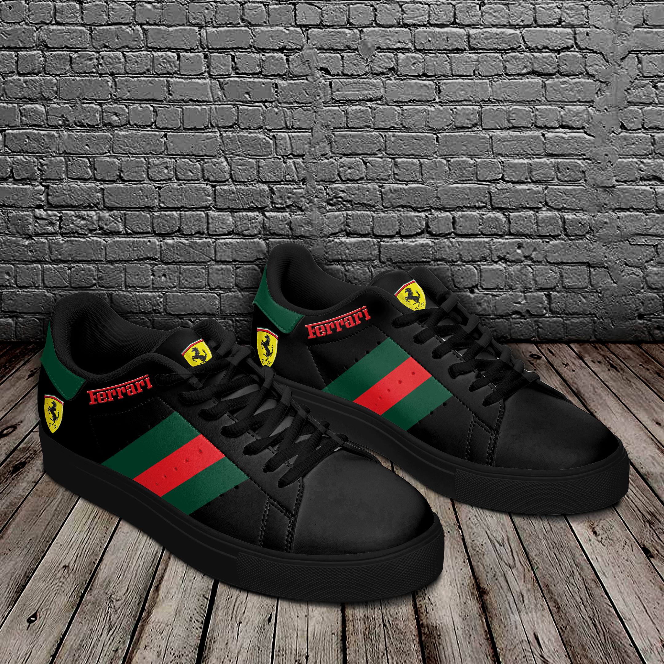 FERRARI Sneakers Shoes Ver 10 - Famjoys FERRARI Sneakers Shoes Ver 10 - Famjoys