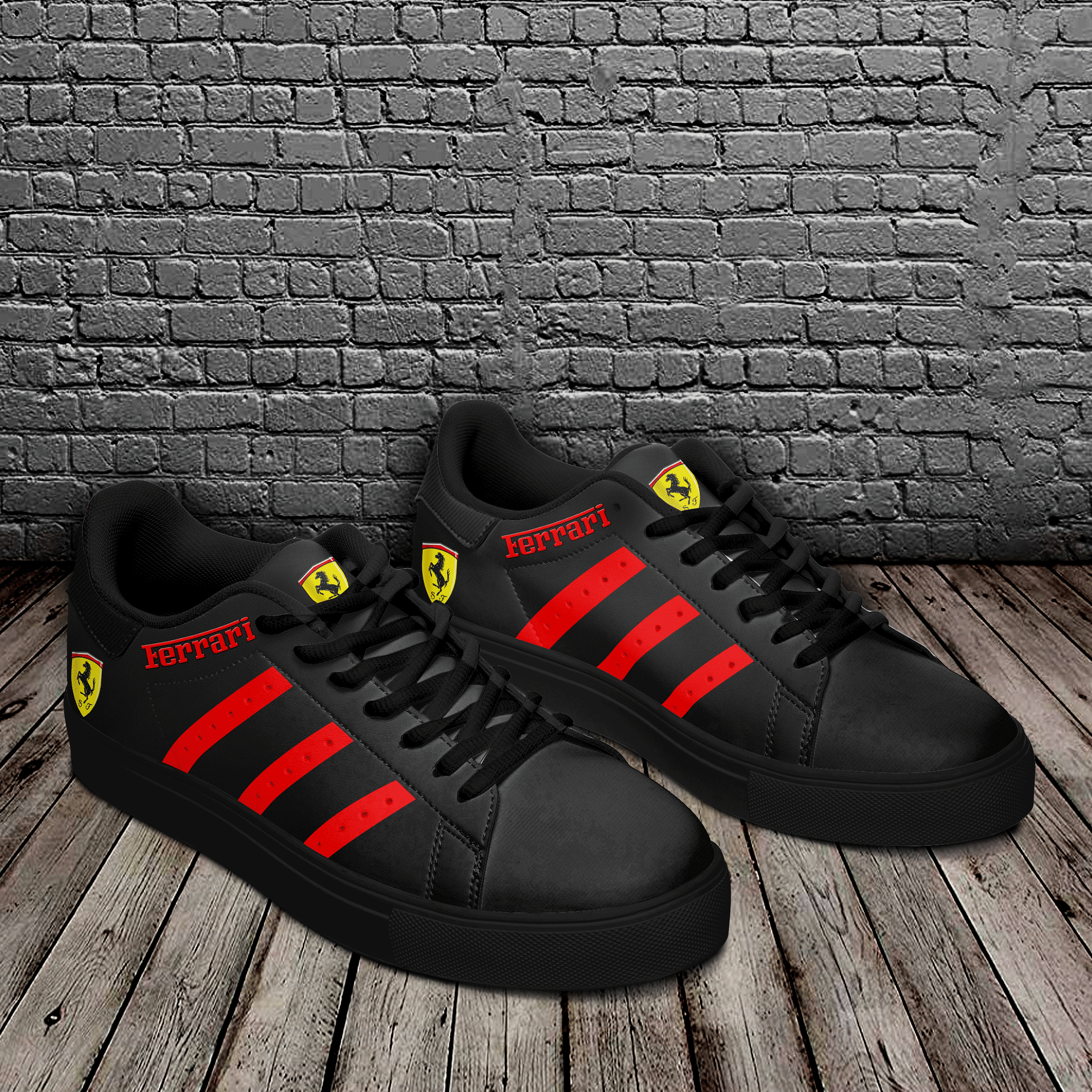 FERRARI Sneakers Shoes Ver 3 - Famjoys FERRARI Sneakers Shoes Ver 3 - Famjoys