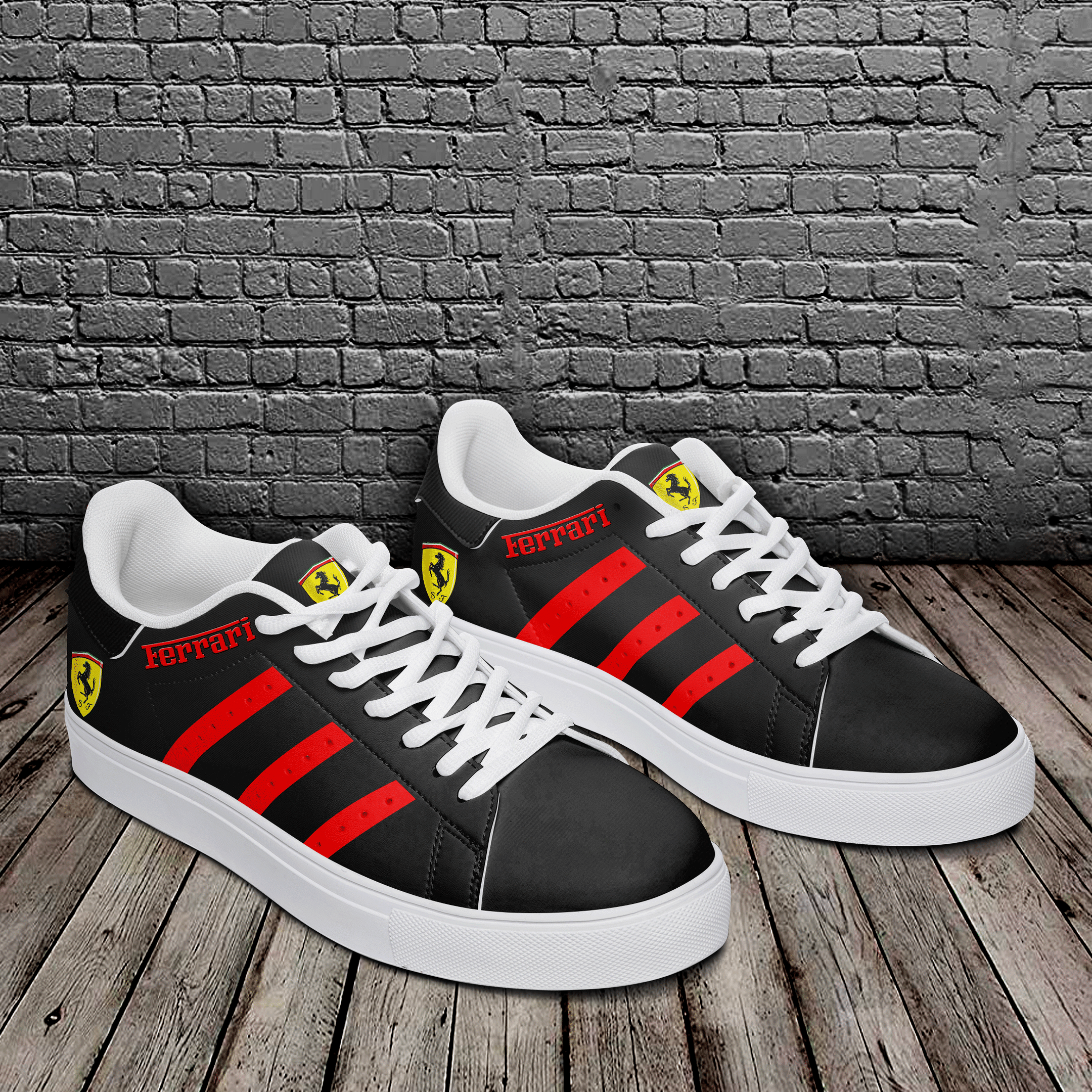 FERRARI Sneakers Shoes Ver 3 - Famjoys FERRARI Sneakers Shoes Ver 3 - Famjoys