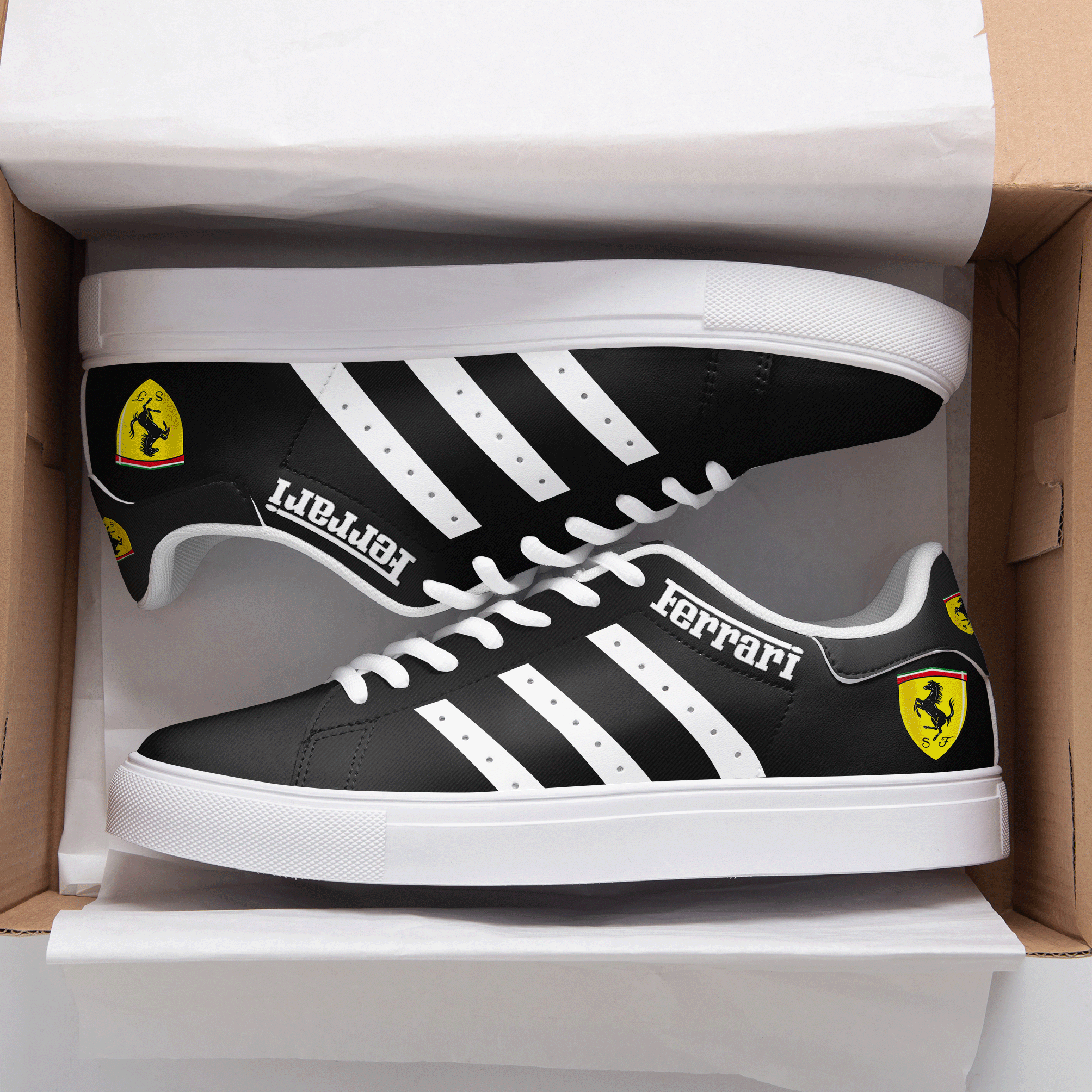 FERRARI Sneakers Shoes Ver 4 - Famjoys FERRARI Sneakers Shoes Ver 4 - Famjoys