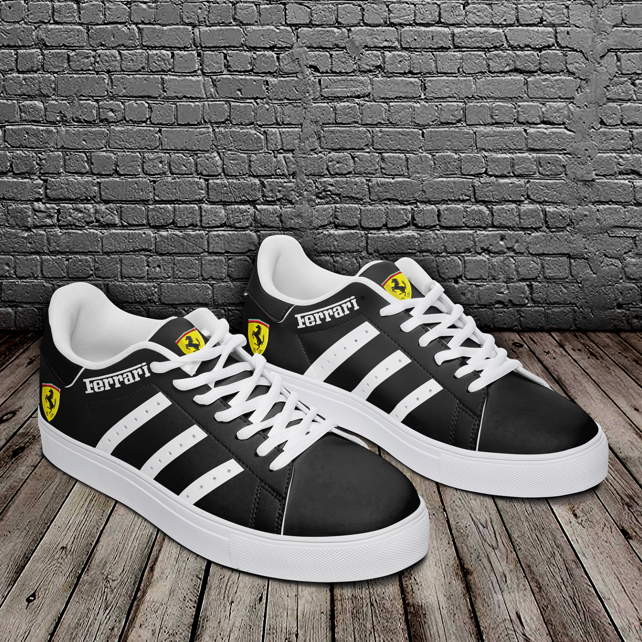 FERRARI Sneakers Shoes Ver 4 - Famjoys FERRARI Sneakers Shoes Ver 4 - Famjoys