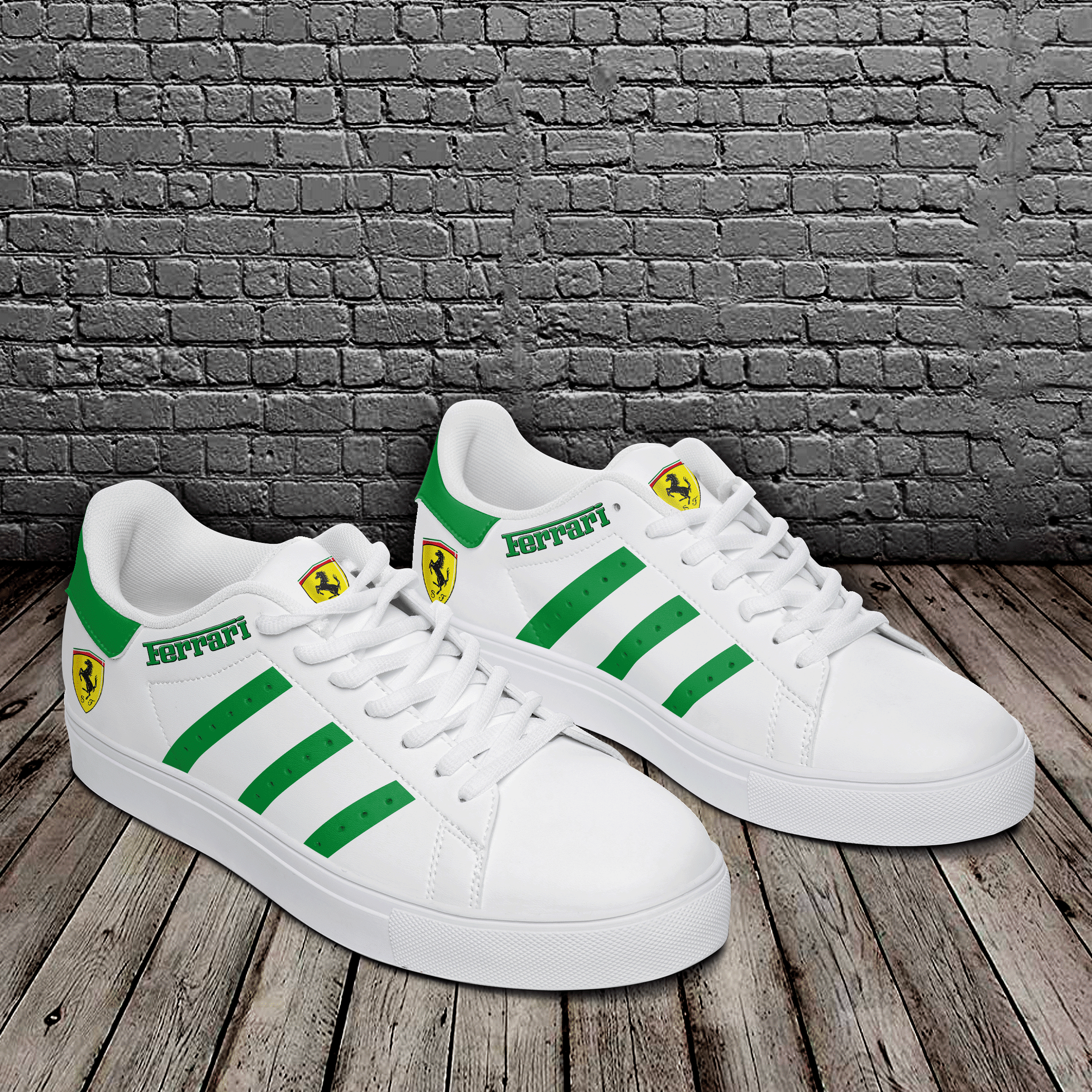 FERRARI Sneakers Shoes Ver 8 - Famjoys FERRARI Sneakers Shoes Ver 8 - Famjoys
