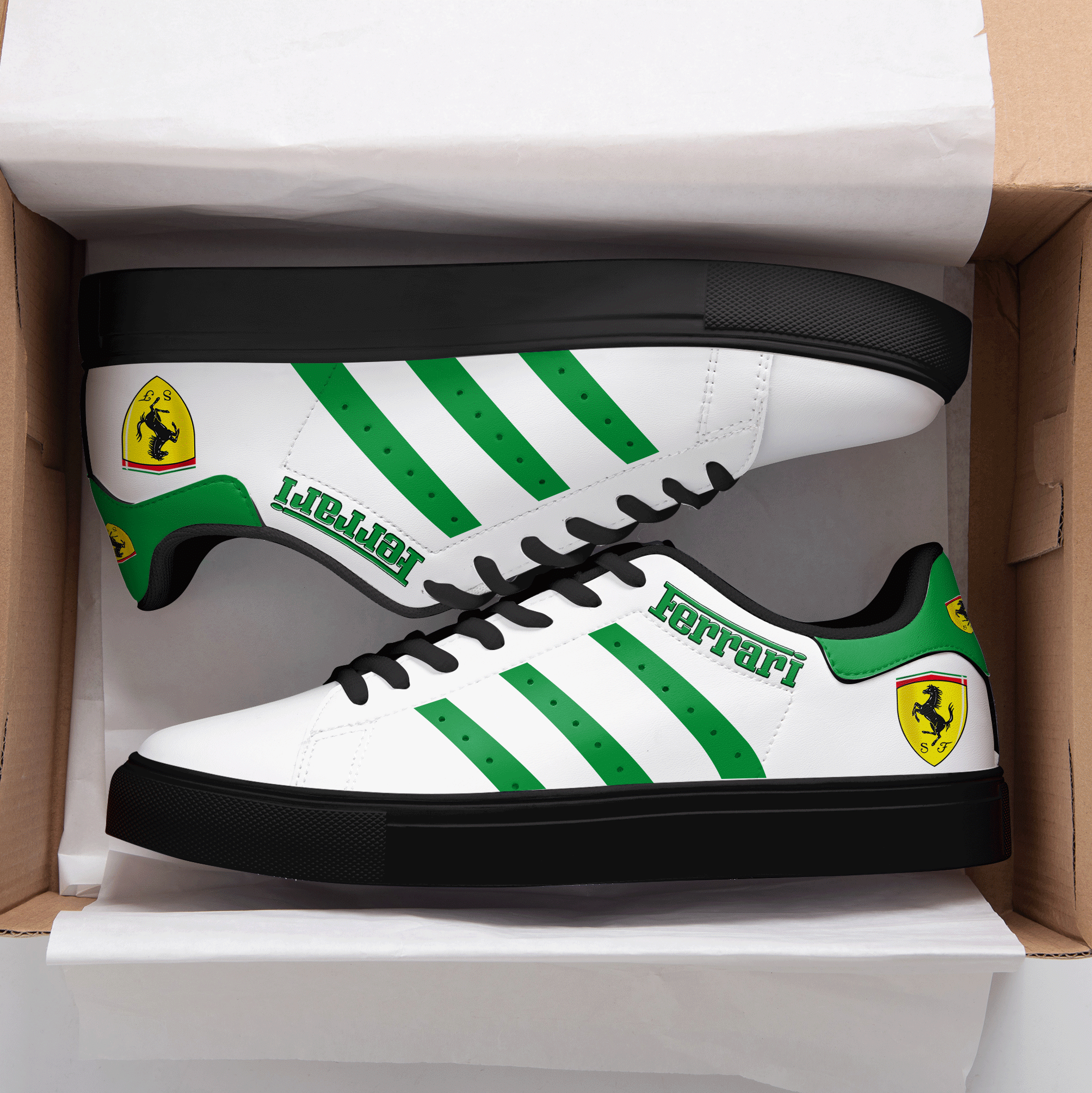 FERRARI Sneakers Shoes Ver 8 - Famjoys FERRARI Sneakers Shoes Ver 8 - Famjoys