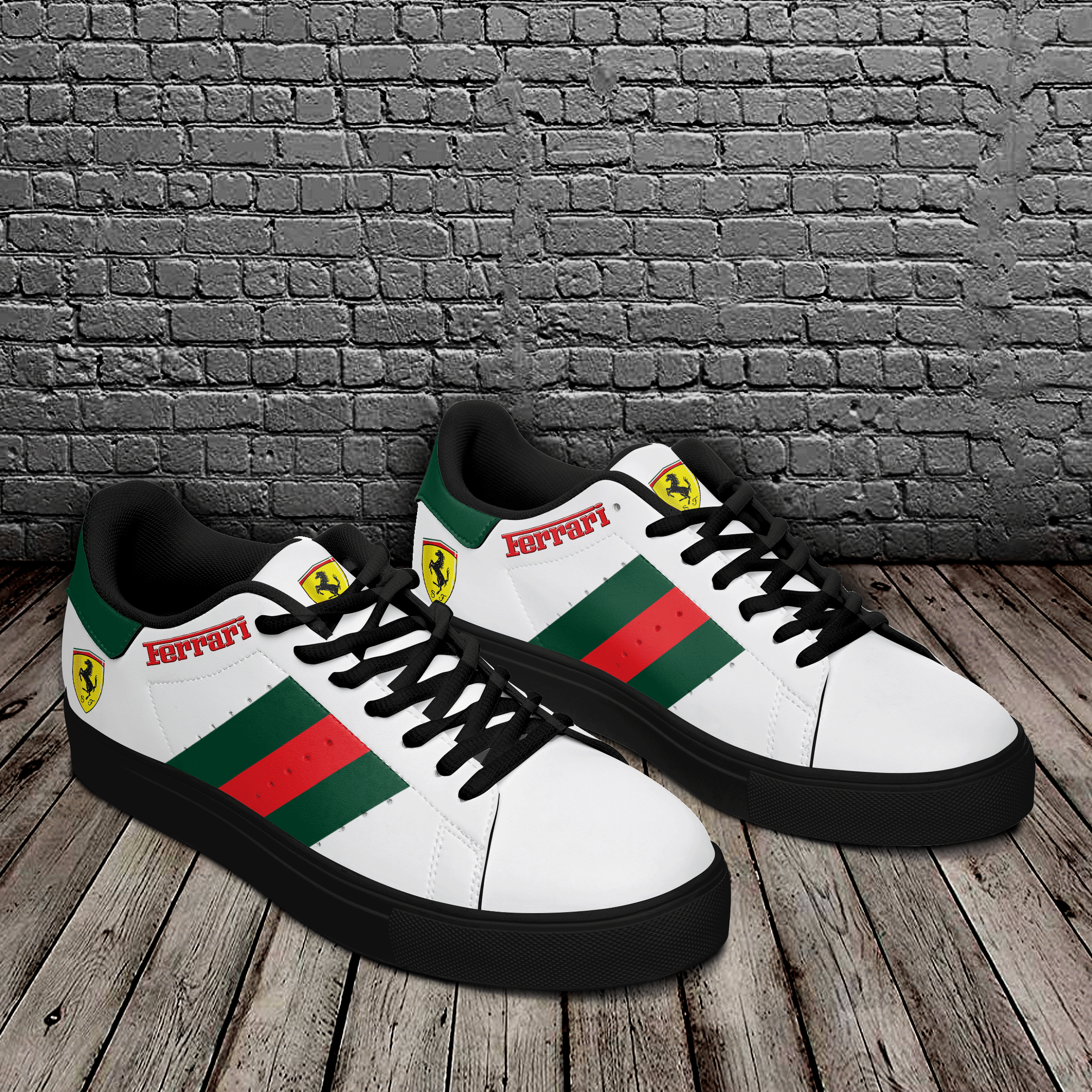 FERRARI Sneakers Shoes Ver 9 - Famjoys FERRARI Sneakers Shoes Ver 9 - Famjoys