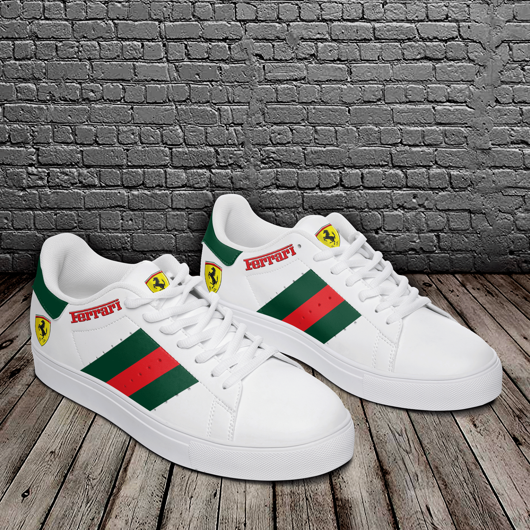 FERRARI Sneakers Shoes Ver 9 - Famjoys FERRARI Sneakers Shoes Ver 9 - Famjoys