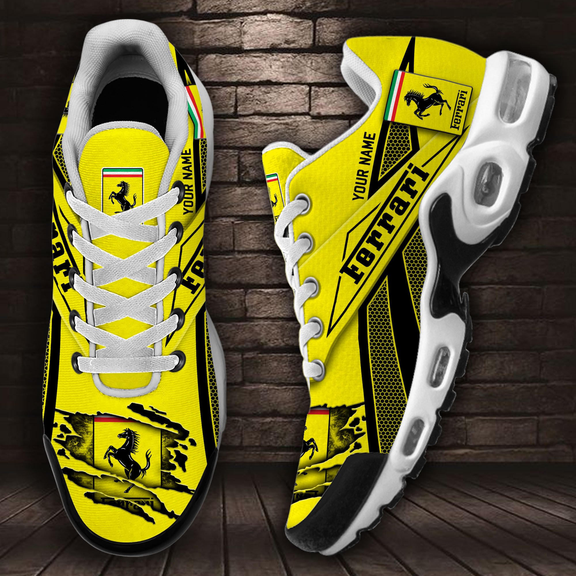 Ferrari TN Shoes Sneakers For Men And Women - Famjoys Ferrari TN Shoes Sneakers For Men And Women - Famjoys