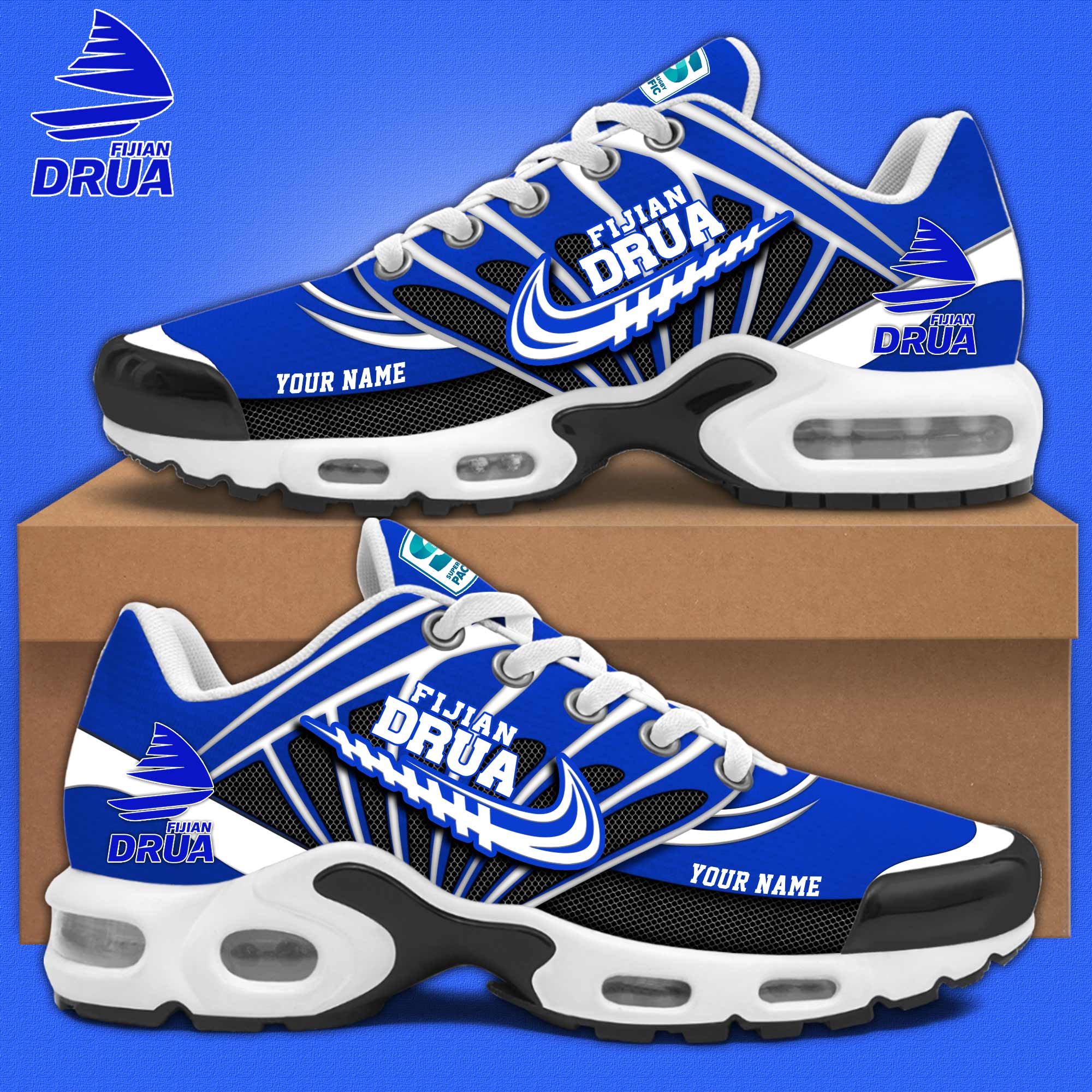 Fiji Drua Super Rugby Shoes 2025 - Famjoys Fiji Drua Super Rugby Shoes 2025 - Famjoys