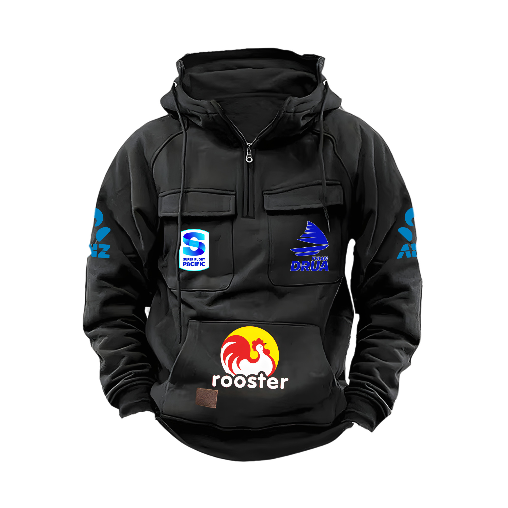 Fijian Drua Special Zip Hoodie – Edition - Famjoys Fijian Drua Special Zip Hoodie – Edition - Famjoys