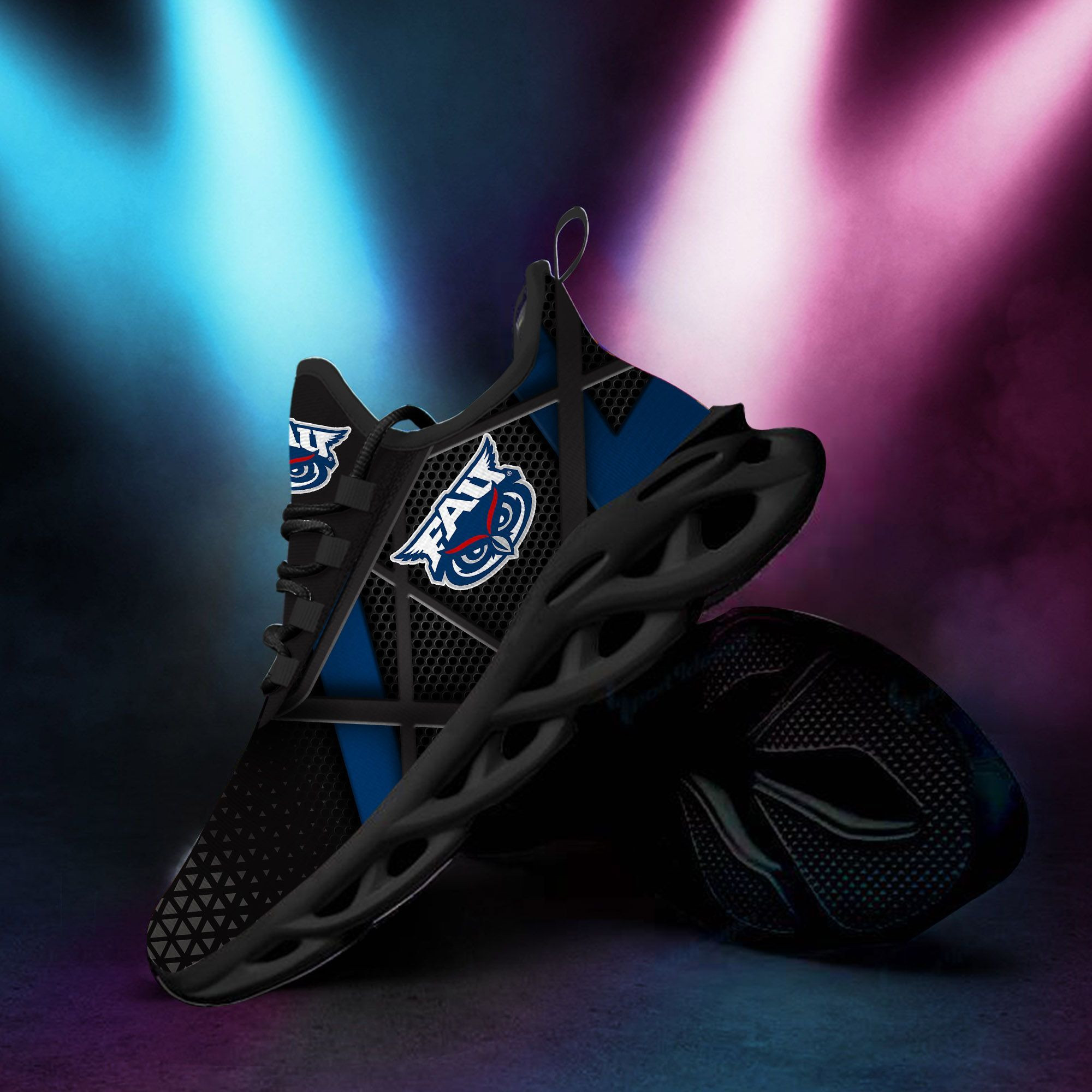 Florida Atlantic Owls Max Soul Sneakers Shoes - Famjoys Florida Atlantic Owls Max Soul Sneakers Shoes - Famjoys