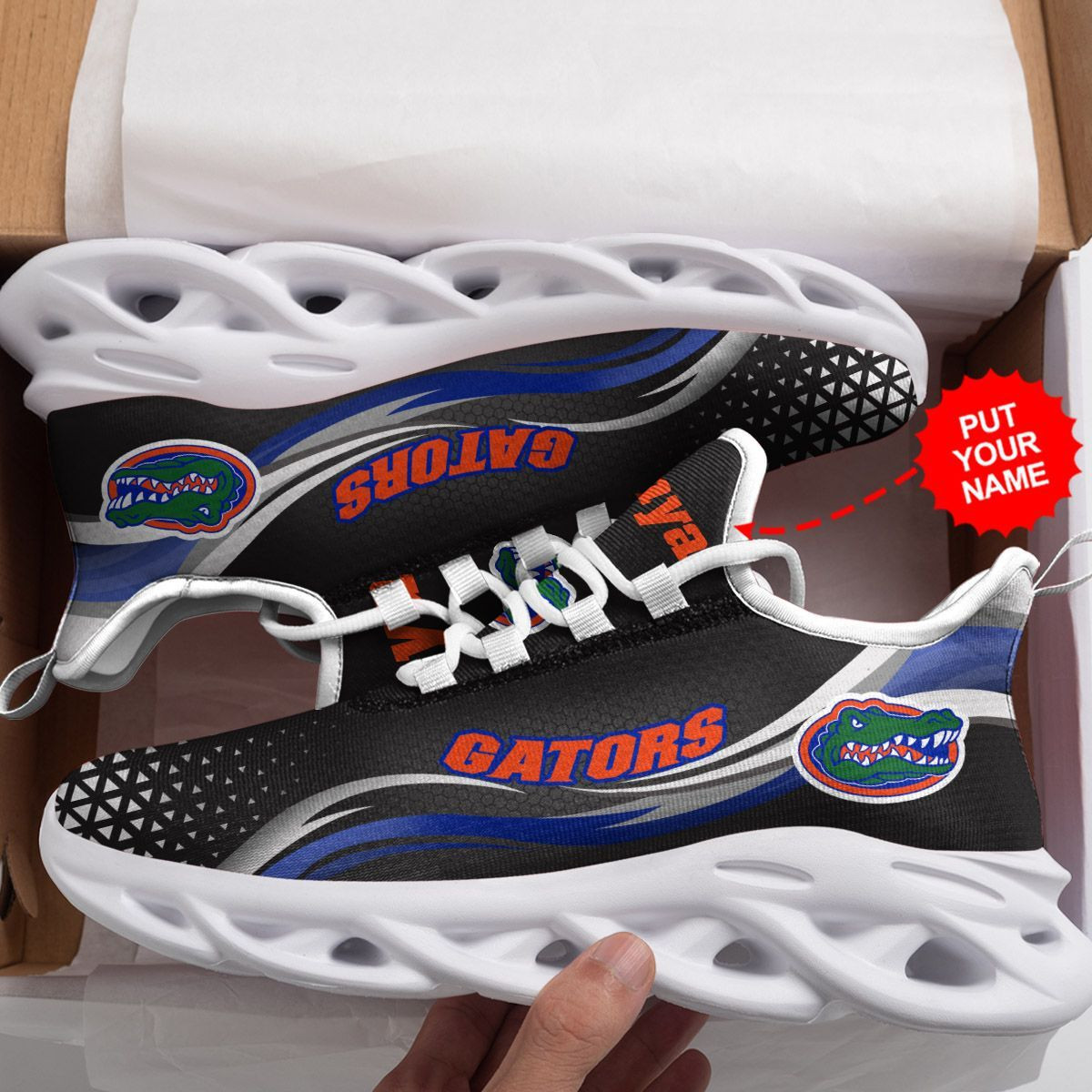 Florida Gators Custom Personalized Max Soul Sneakers Shoes - Famjoys Florida Gators Custom Personalized Max Soul Sneakers Shoes - Famjoys