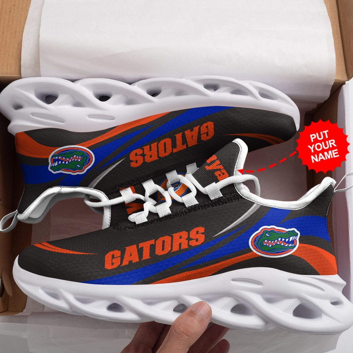 Florida Gators Custom Personalized Max Soul Sneakers Shoes - Famjoys Florida Gators Custom Personalized Max Soul Sneakers Shoes - Famjoys