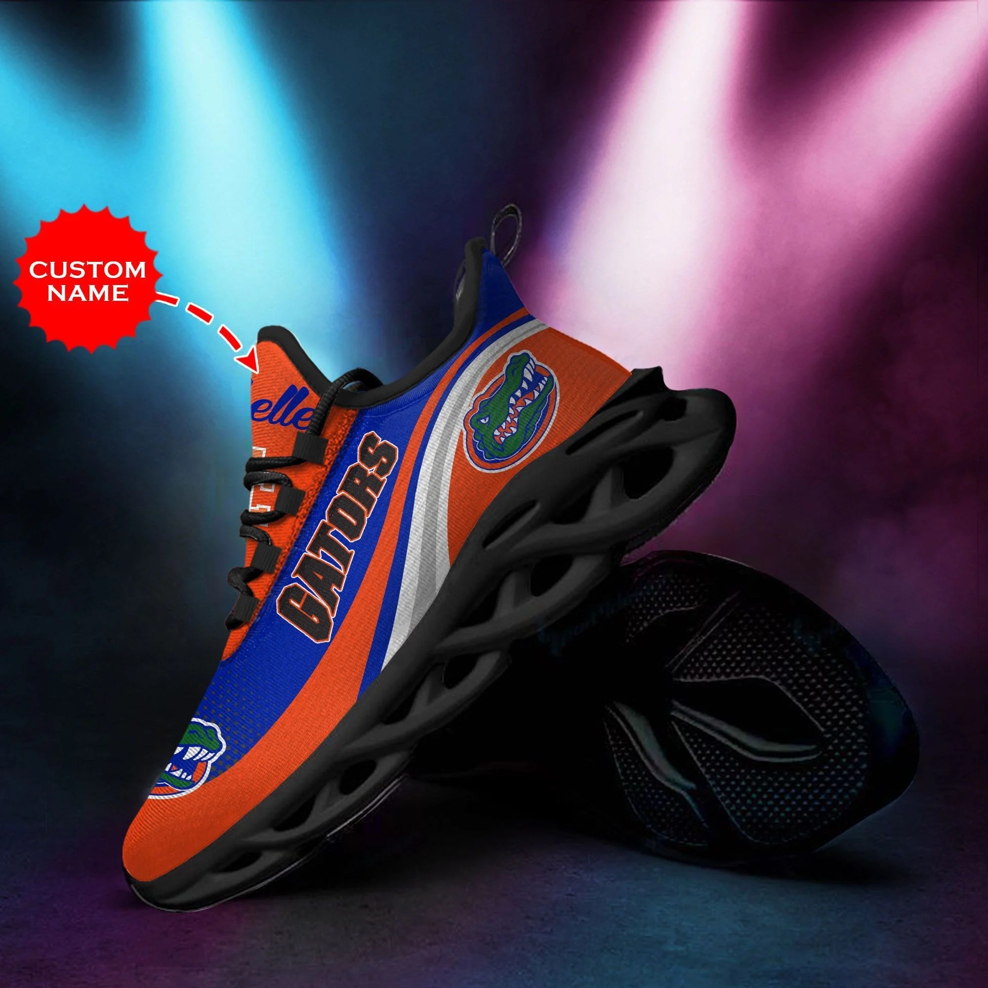 Florida Gators Custom Personalized Max Soul Sneakers Shoes - Famjoys Florida Gators Custom Personalized Max Soul Sneakers Shoes - Famjoys