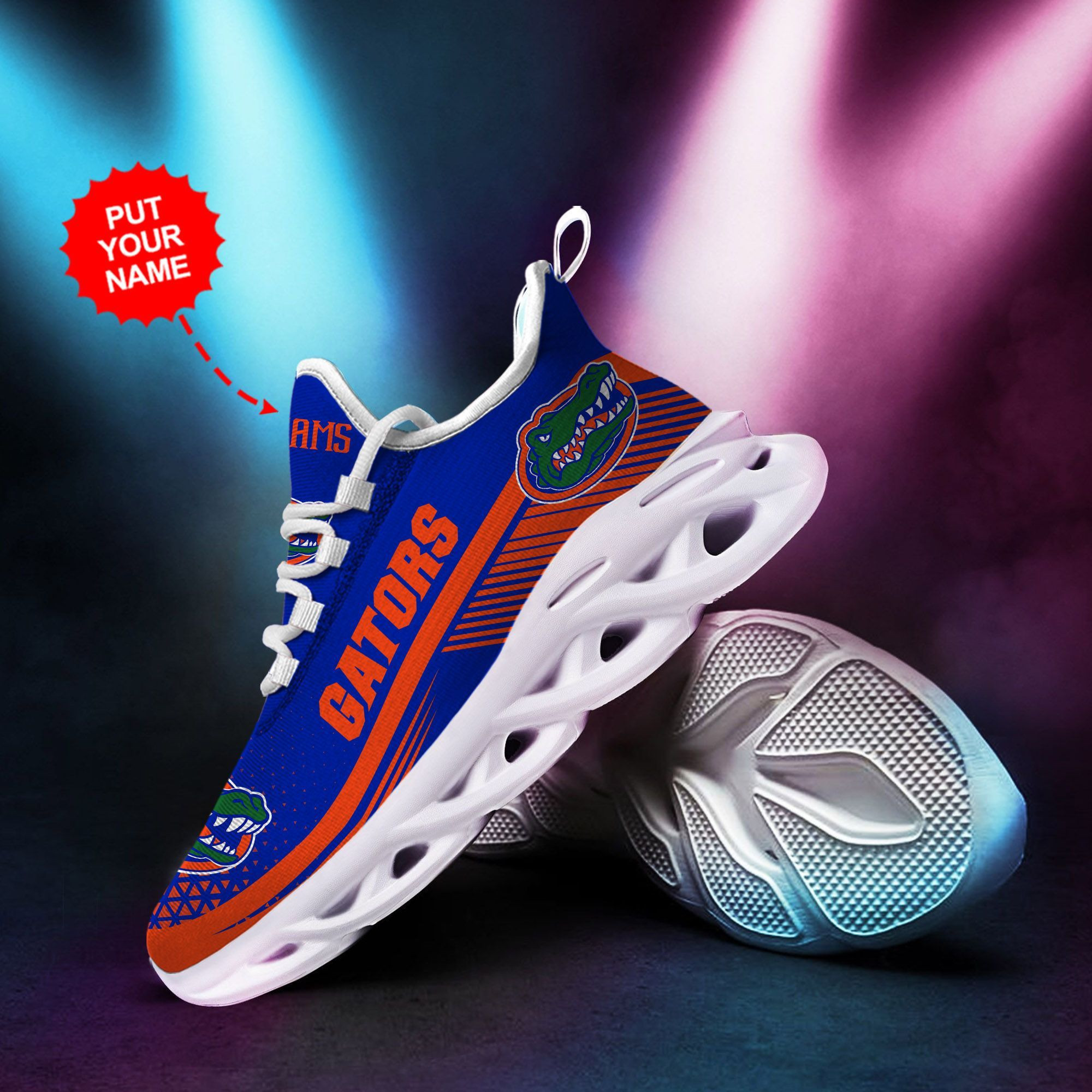 Florida Gators Custom Personalized Max Soul Sneakers Shoes - Famjoys Florida Gators Custom Personalized Max Soul Sneakers Shoes - Famjoys