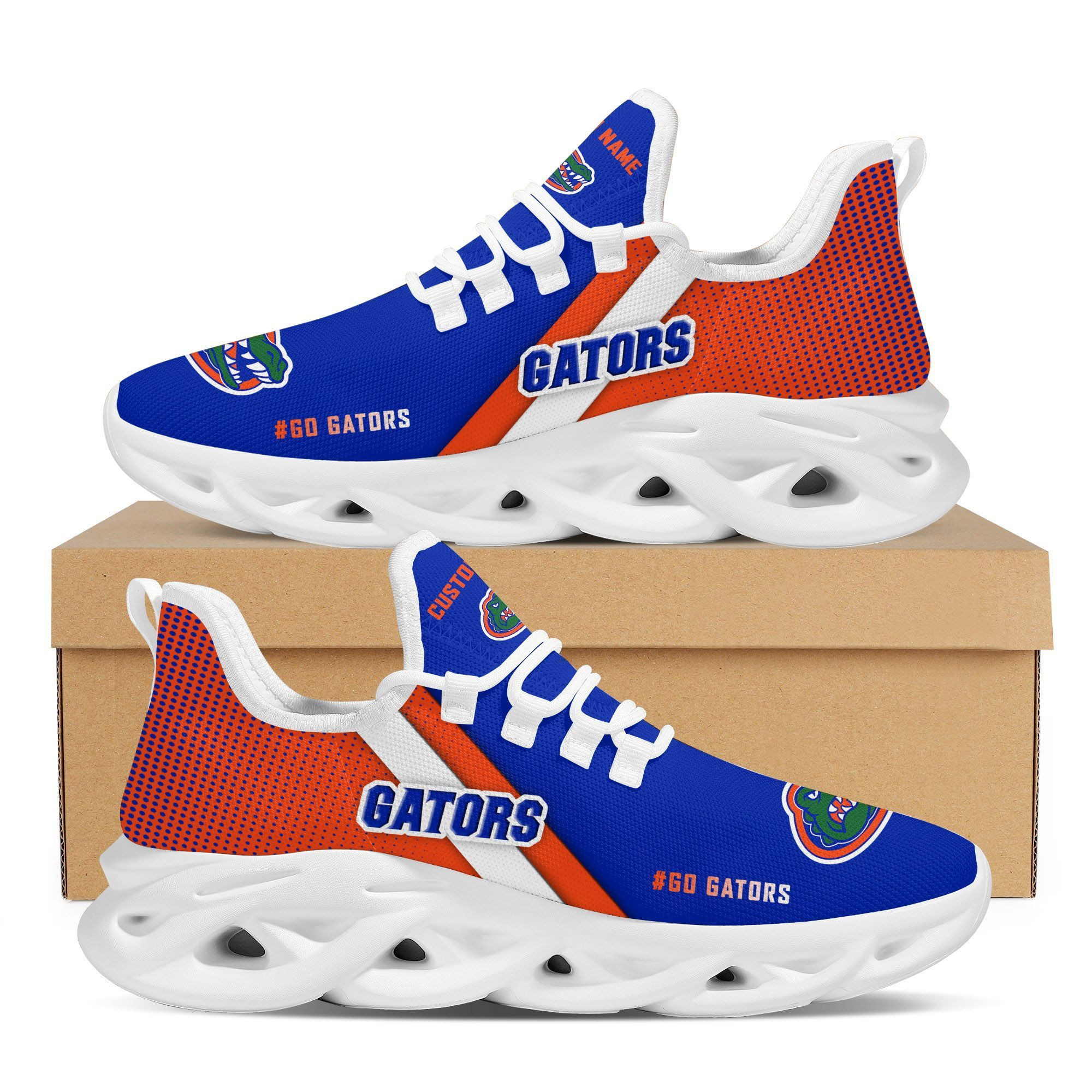 Florida Gators Custom Personalized Max Soul Sneakers Shoes University of Florida - Famjoys Florida Gators Custom Personalized Max Soul Sneakers Shoes University of Florida - Famjoys