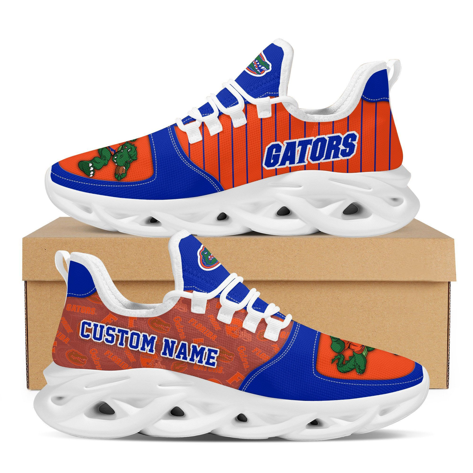Florida Gators Custom Personalized Max Soul Sneakers Shoes University of Florida - Famjoys Florida Gators Custom Personalized Max Soul Sneakers Shoes University of Florida - Famjoys