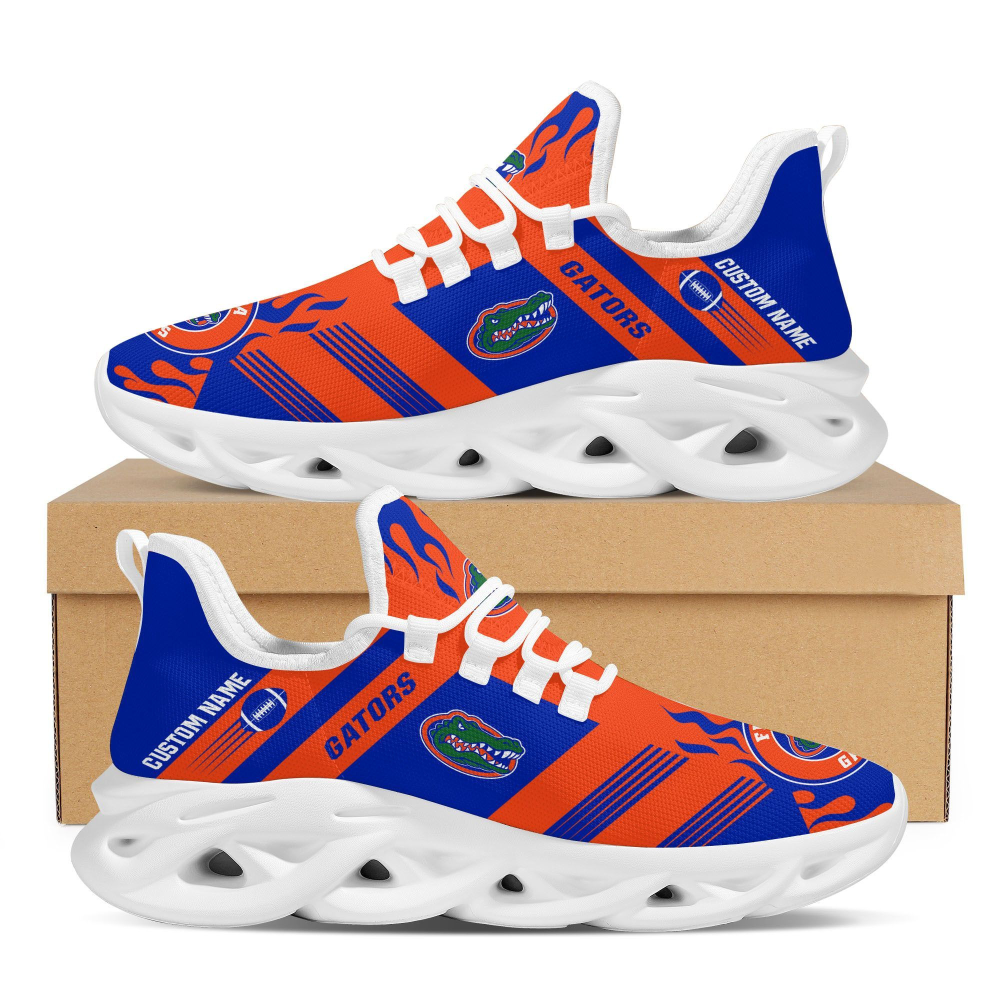 Florida Gators Custom Personalized Max Soul Sneakers Shoes University of Florida - Famjoys Florida Gators Custom Personalized Max Soul Sneakers Shoes University of Florida - Famjoys