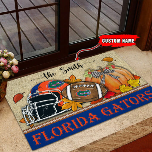 Florida Gators Fall Football Doormat - Famjoys Florida Gators Fall Football Doormat - Famjoys