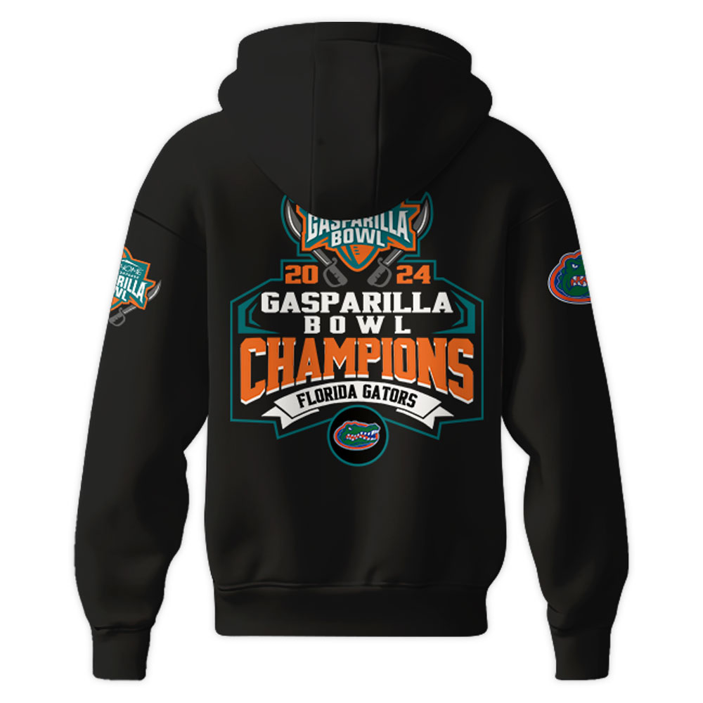 Florida Gators Gasparilla Bowl Champion Hoodie - Famjoys Florida Gators Gasparilla Bowl Champion Hoodie - Famjoys