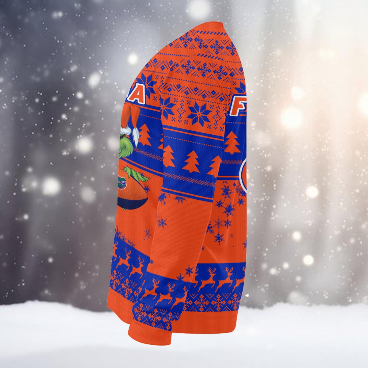 Florida Gators Grinch Ugly Christmas Sweater - Famjoys Florida Gators Grinch Ugly Christmas Sweater - Famjoys