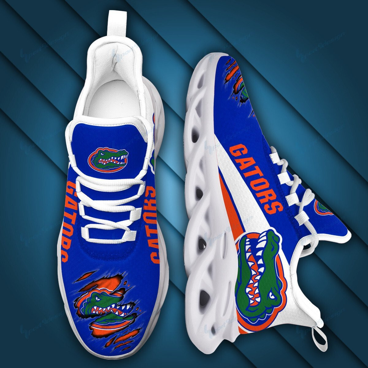 Florida Gators Max Soul YZ Running Sneakers 982 - Famjoys Florida Gators Max Soul YZ Running Sneakers 982 - Famjoys