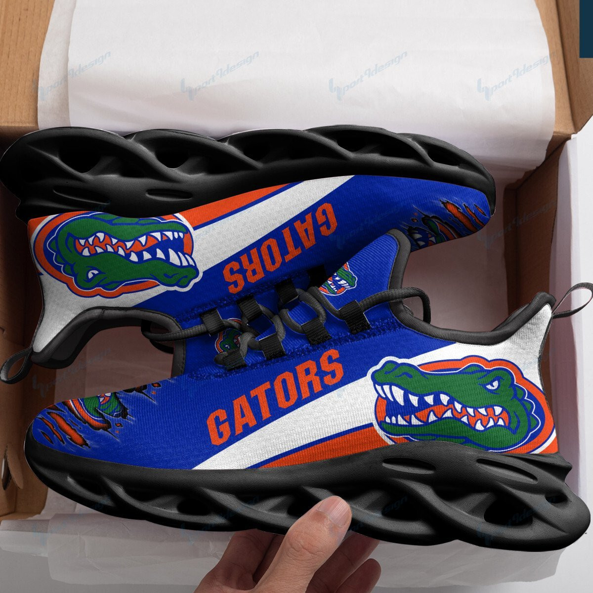Florida Gators Max Soul YZ Running Sneakers 982 - Famjoys Florida Gators Max Soul YZ Running Sneakers 982 - Famjoys