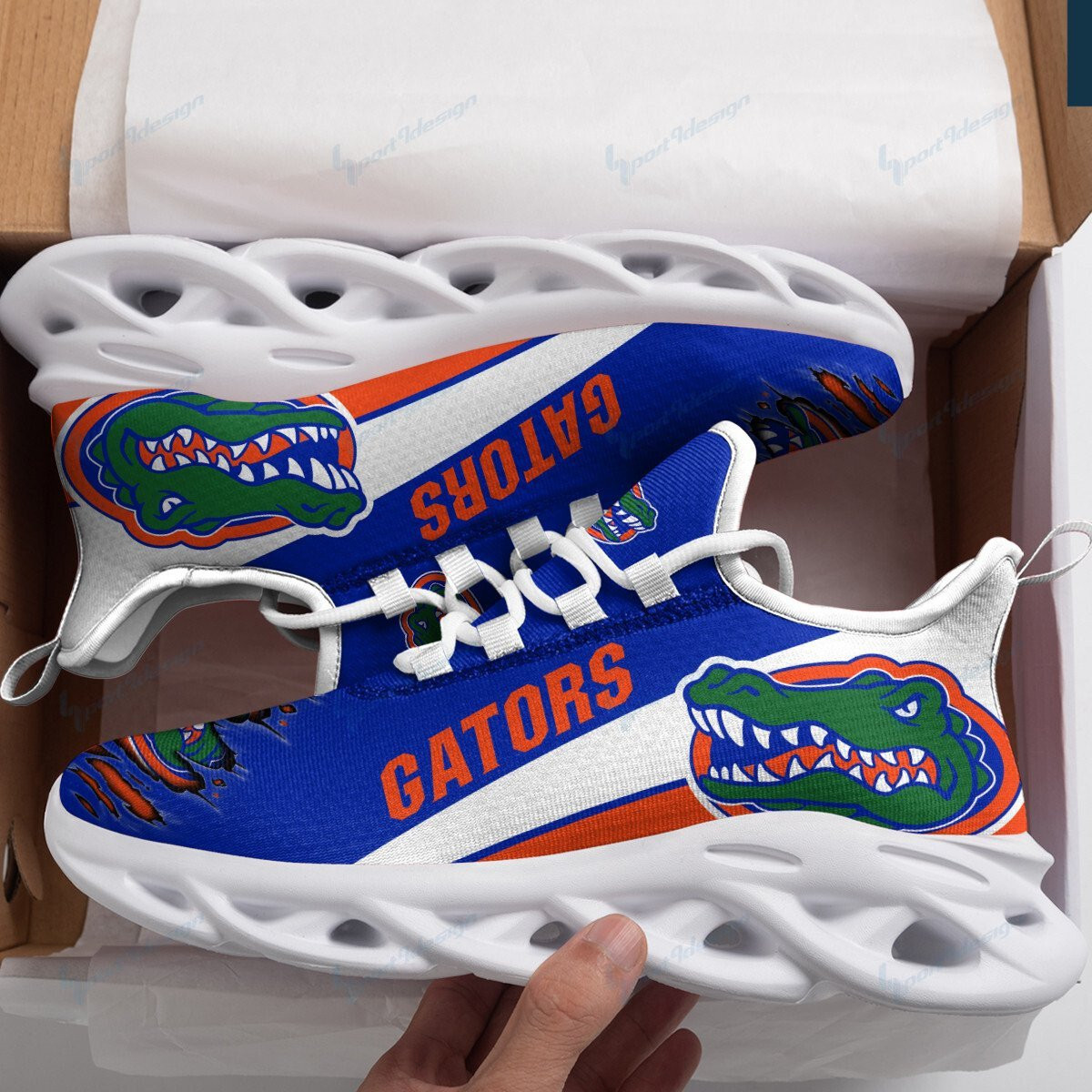 Florida Gators Max Soul YZ Running Sneakers 982 - Famjoys Florida Gators Max Soul YZ Running Sneakers 982 - Famjoys