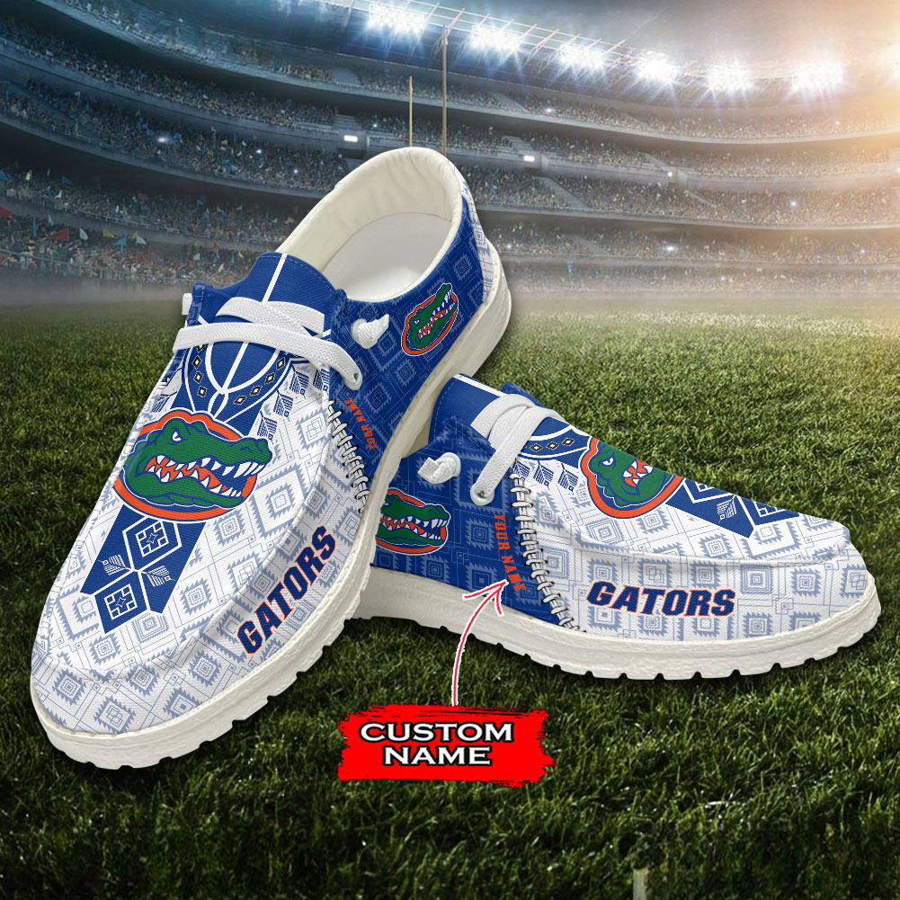 Florida Gators Native American Tribes Hey Dude Shoes - Famjoys Florida Gators Native American Tribes Hey Dude Shoes - Famjoys