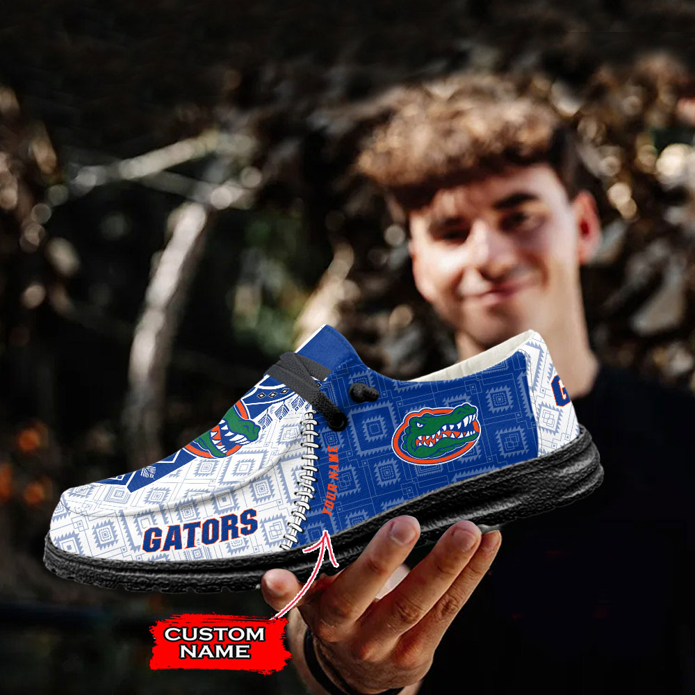 Florida Gators Native American Tribes Hey Dude Shoes - Famjoys Florida Gators Native American Tribes Hey Dude Shoes - Famjoys