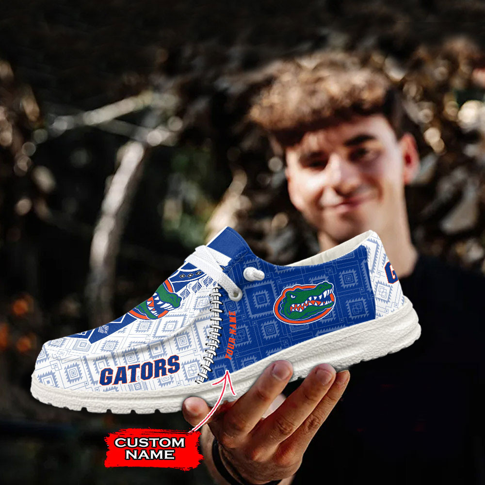 Florida Gators Native American Tribes Hey Dude Shoes - Famjoys Florida Gators Native American Tribes Hey Dude Shoes - Famjoys