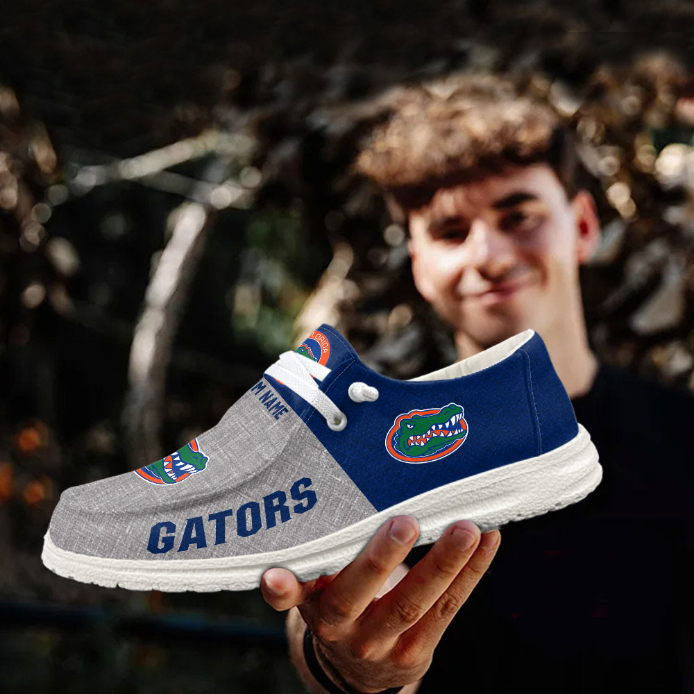 Florida Gators Personalized Hey Dude Shoes - Famjoys Florida Gators Personalized Hey Dude Shoes - Famjoys