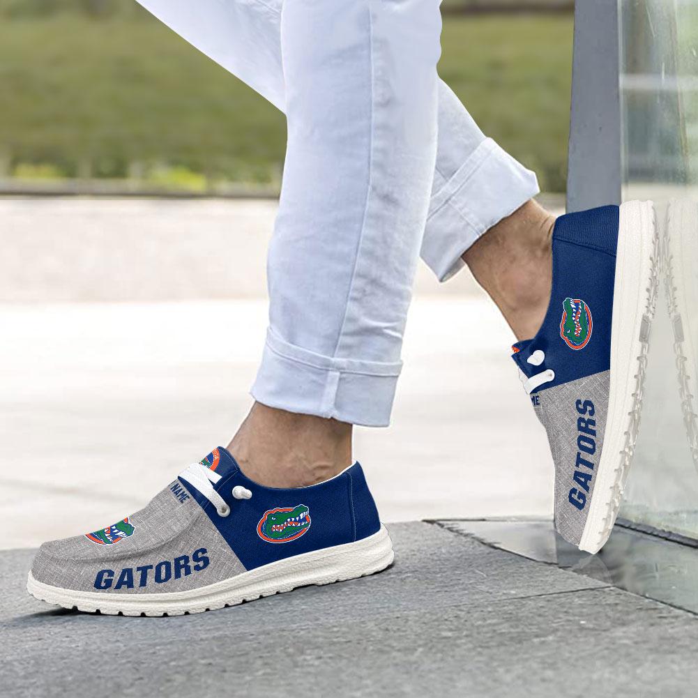 Florida Gators Personalized Hey Dude Shoes - Famjoys Florida Gators Personalized Hey Dude Shoes - Famjoys