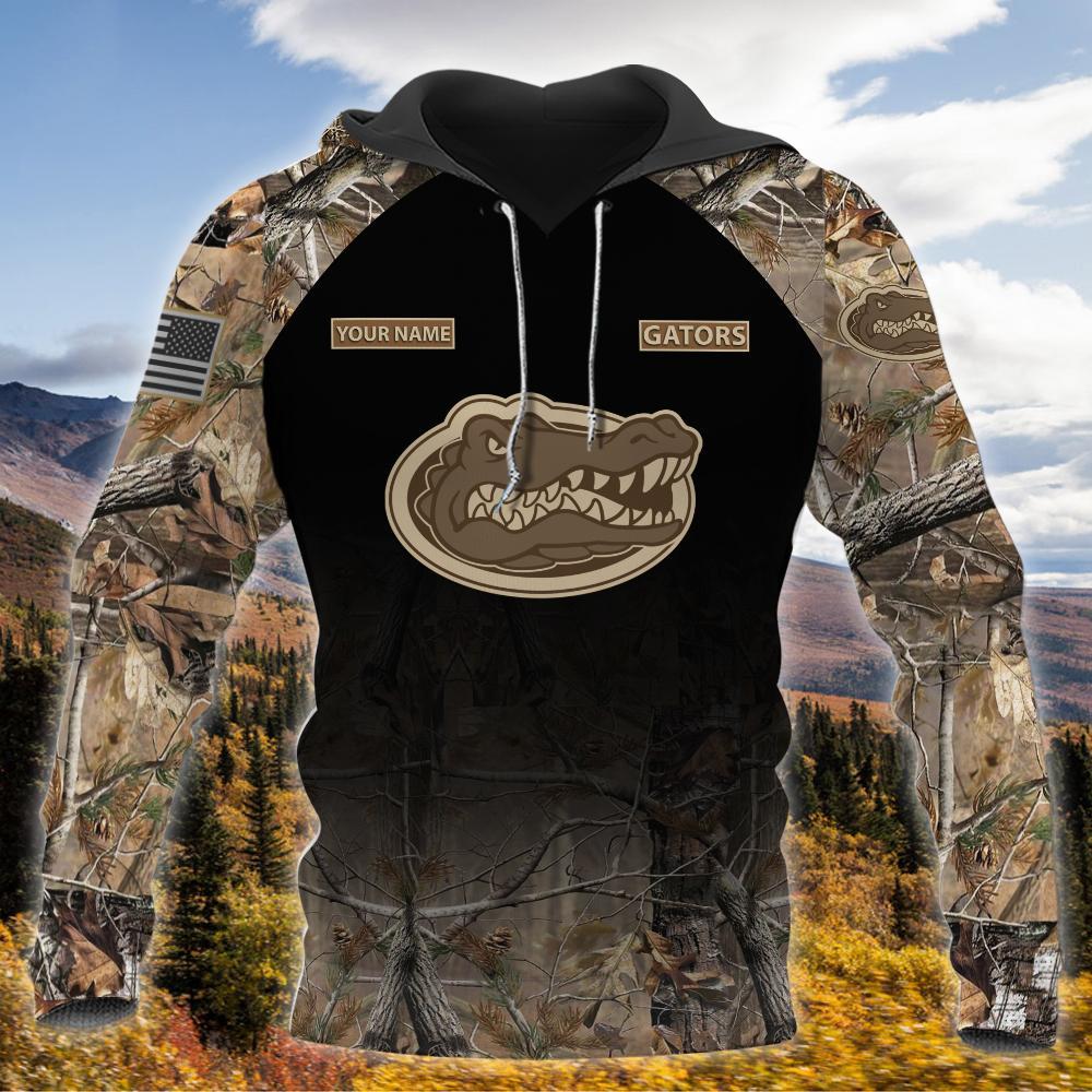 Florida Gators Personalized Hunting Camo Hoodie,T-Shirt, Sweatshirt, Zipper - Famjoys Florida Gators Personalized Hunting Camo Hoodie,T-Shirt, Sweatshirt, Zipper - Famjoys