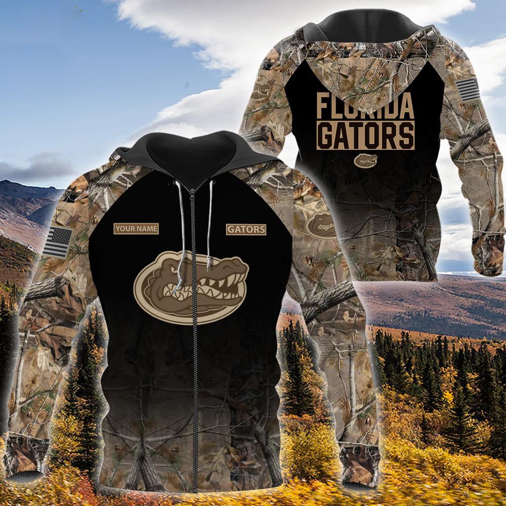 Florida Gators Personalized Hunting Camo Hoodie,T-Shirt, Sweatshirt, Zipper - Famjoys Florida Gators Personalized Hunting Camo Hoodie,T-Shirt, Sweatshirt, Zipper - Famjoys
