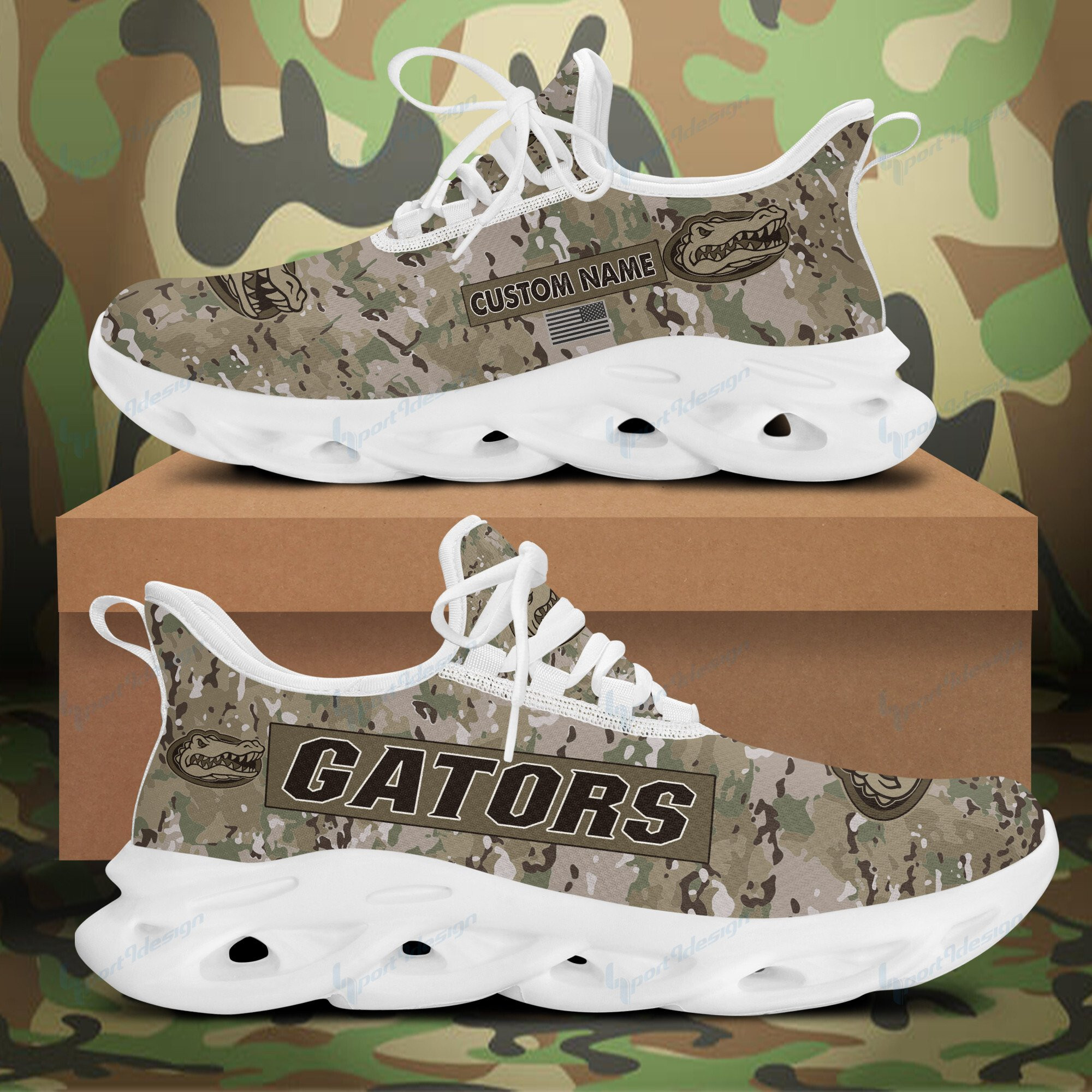 Florida Gators Personalized Max Soul YZ Running Sneakers 915 - Famjoys Florida Gators Personalized Max Soul YZ Running Sneakers 915 - Famjoys