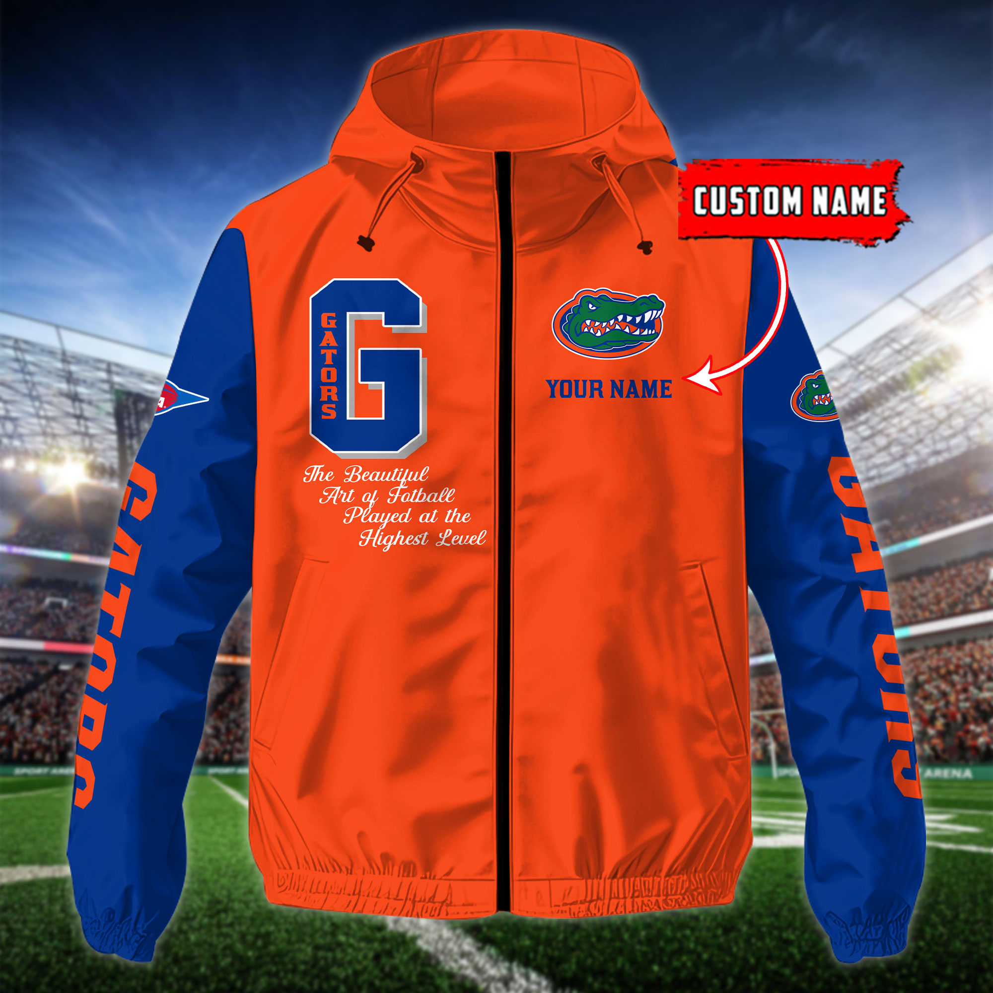 Florida Gators Windbreaker Outdoor Jacket - Famjoys Florida Gators Windbreaker Outdoor Jacket - Famjoys