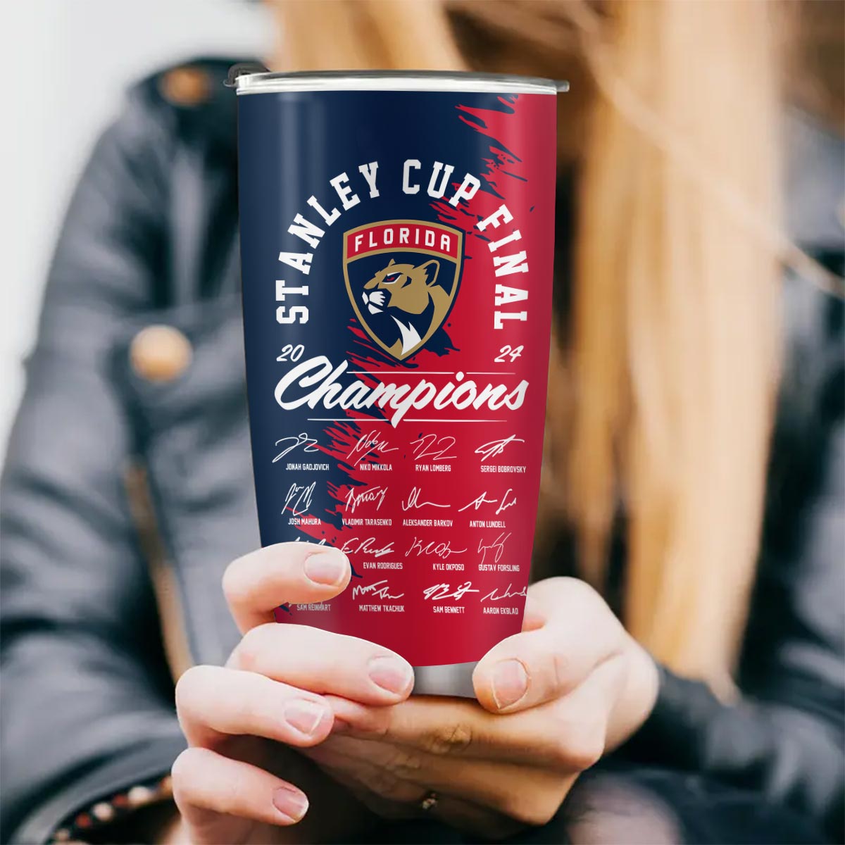 Florida Panthers Stanley Cup Champions Tumbler - Famjoys Florida Panthers Stanley Cup Champions Tumbler - Famjoys