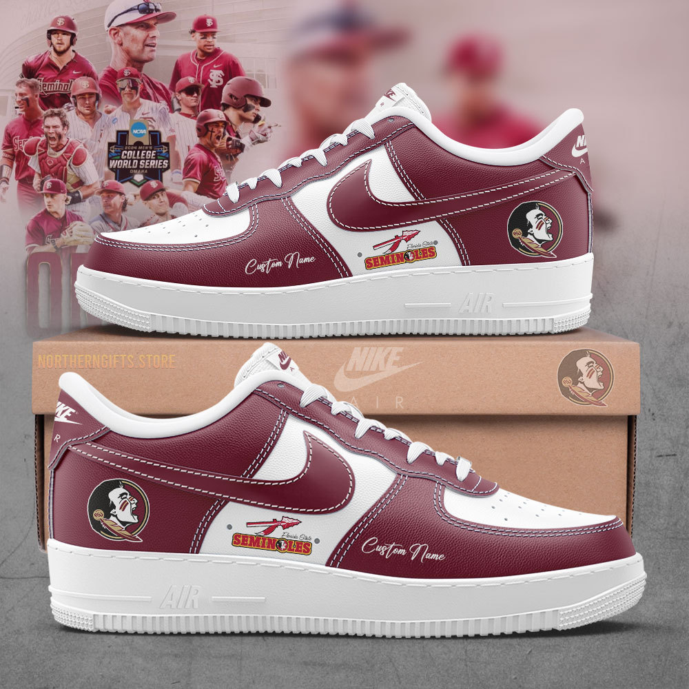 Florida State Seminoles Baseball Custom Name For Fans Shoes -SP17062417ID10DS10 - Famjoys Florida State Seminoles Baseball Custom Name For Fans Shoes -SP17062417ID10DS10 - Famjoys