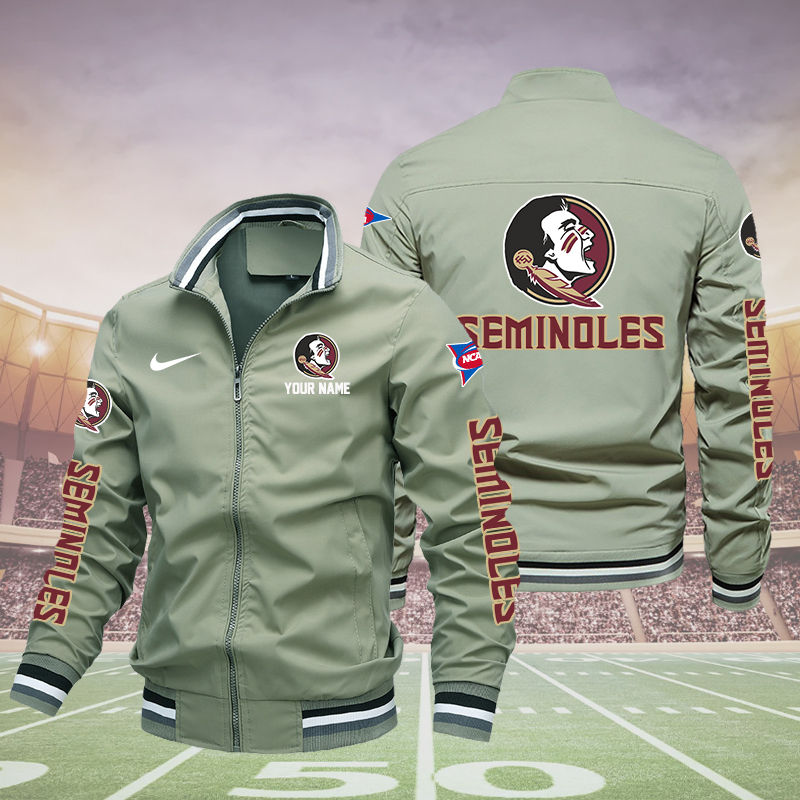 Florida State Seminoles Boomber Jacket - Famjoys Florida State Seminoles Boomber Jacket - Famjoys