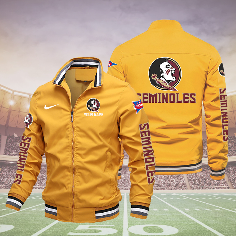 Florida State Seminoles Boomber Jacket - Famjoys Florida State Seminoles Boomber Jacket - Famjoys