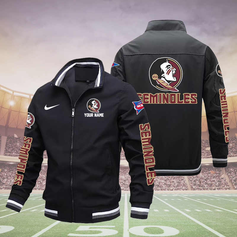 Florida State Seminoles Boomber Jacket - Famjoys Florida State Seminoles Boomber Jacket - Famjoys