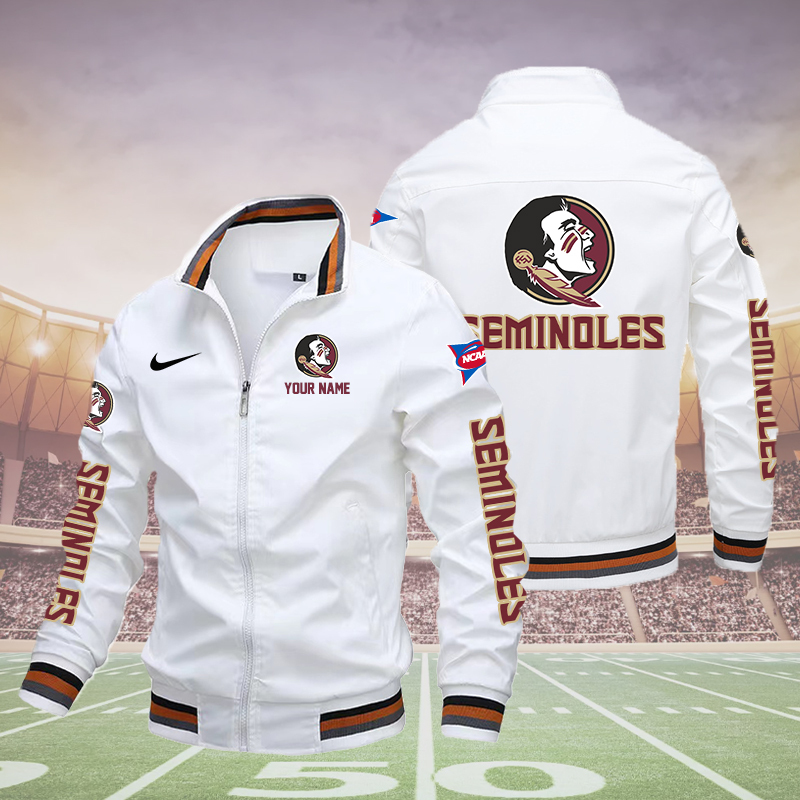 Florida State Seminoles Boomber Jacket - Famjoys Florida State Seminoles Boomber Jacket - Famjoys