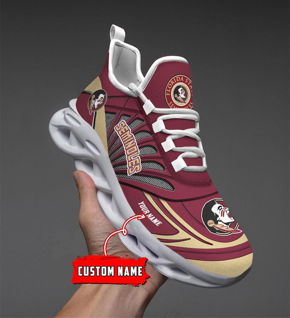 Florida State Seminoles Custom Name Max Soul Shoes - Famjoys Florida State Seminoles Custom Name Max Soul Shoes - Famjoys